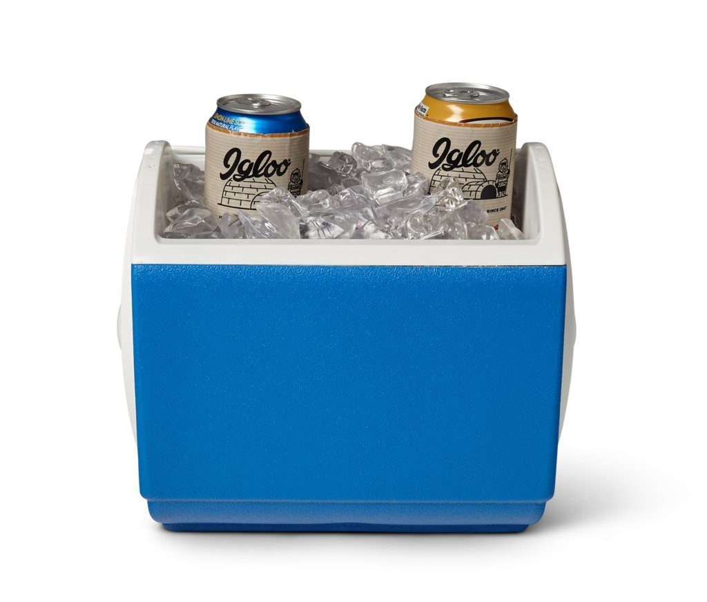 Pal, Blau Playmate Liter 6,6 6 l, Zeltdach-Design Kühltasche im Igloo