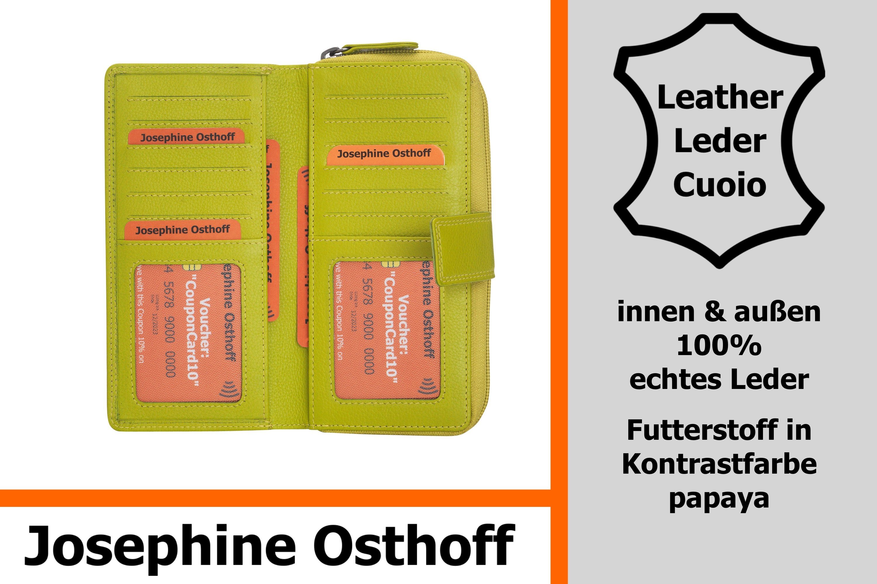 kompakt Josephine Bremen Osthoff Geldbörse limone Geldbörse