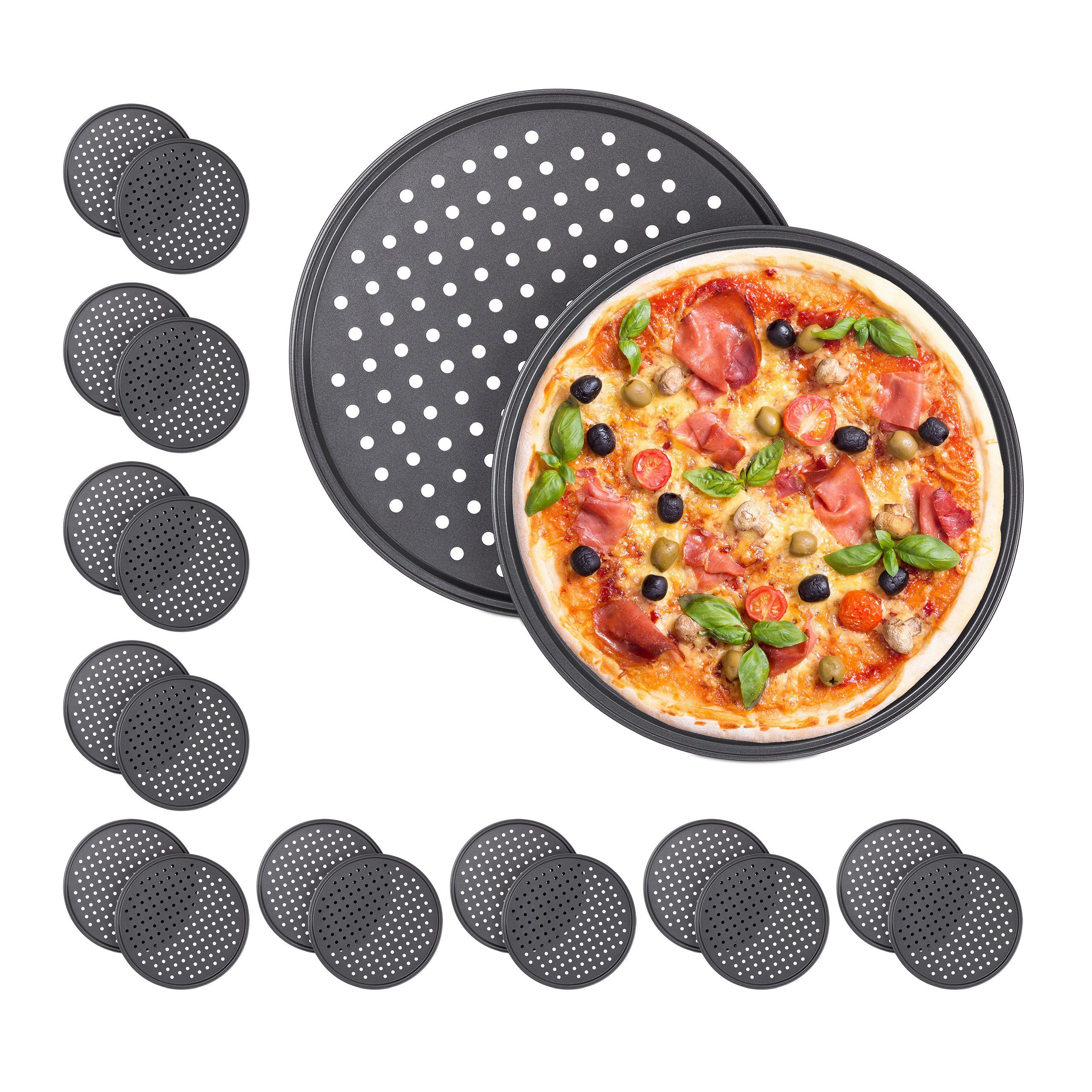 Pizzablech 20 x Pizzablech rund