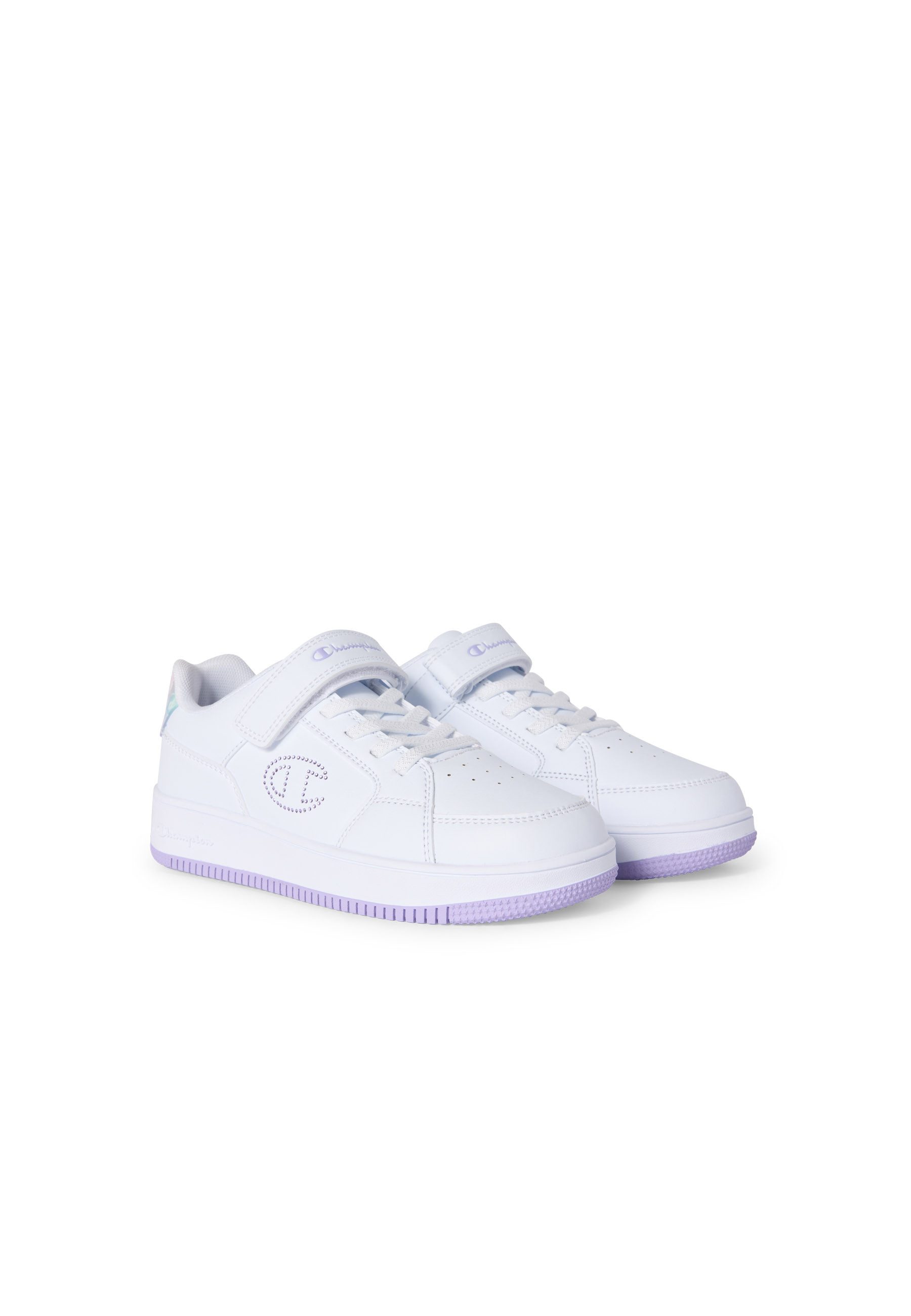 Champion RD18 LENTICULAR G PS Sneaker Fersen-Detail mit Wackelbild-Effekt