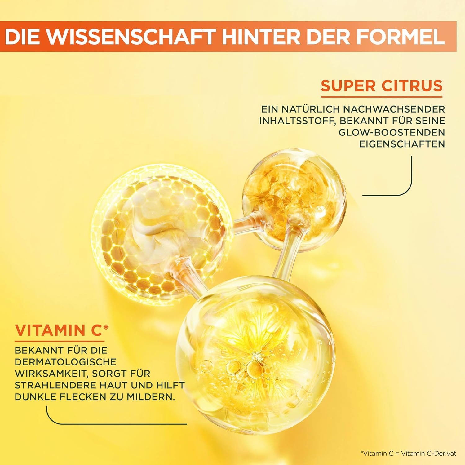 GARNIER Gesichtsserum Garnier Serum-Crème gegen müde Haut und dunkle Flecken, 1-tlg.