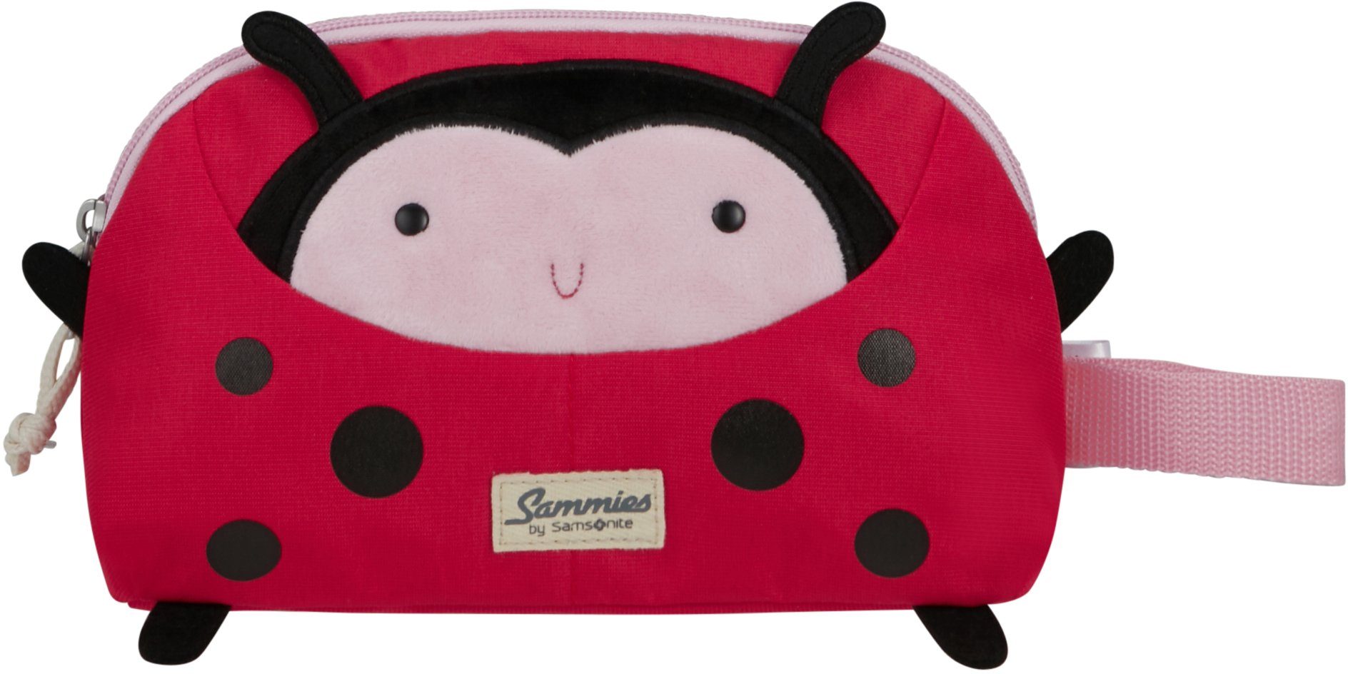 Samsonite Kulturbeutel Happy Sammies ECO, Ladybug Lally, Reiseetui für Kinder aus recyceltem Material