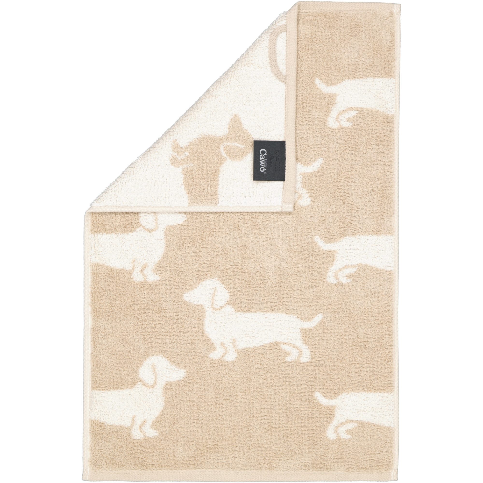 Cawö Handtücher WE LOVE DOGS 6246, 100% Baumwolle (1-St)