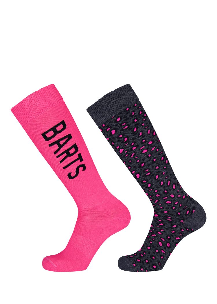 Barts Funktionssocken Basic Skisock 2 Pack Print 12-