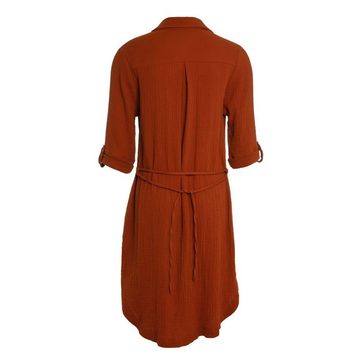 Knit Factory Strickkleid Kim Kleider XL Glatt Orange Kleid Strickkleid Sommer Kleid