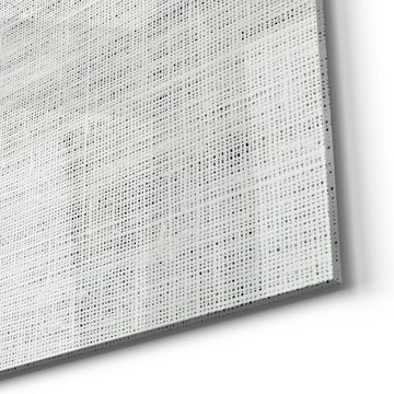 DEQORI Magnettafel 'Gewebte Leinenfaser', Whiteboard Pinnwand beschreibbar