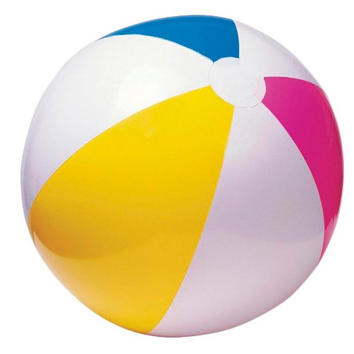 SunClub Wasserball Wasserball / Strandball aufblasbar (60 cm) klassisch