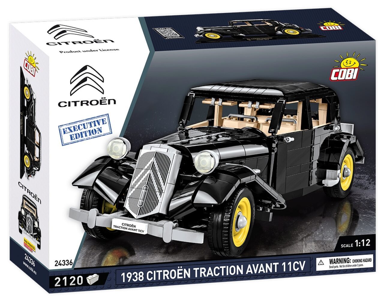 COBI COBI Citroën Traction Avant 11CV 1938 Executive 2120 T. Konstruktions-Spielset