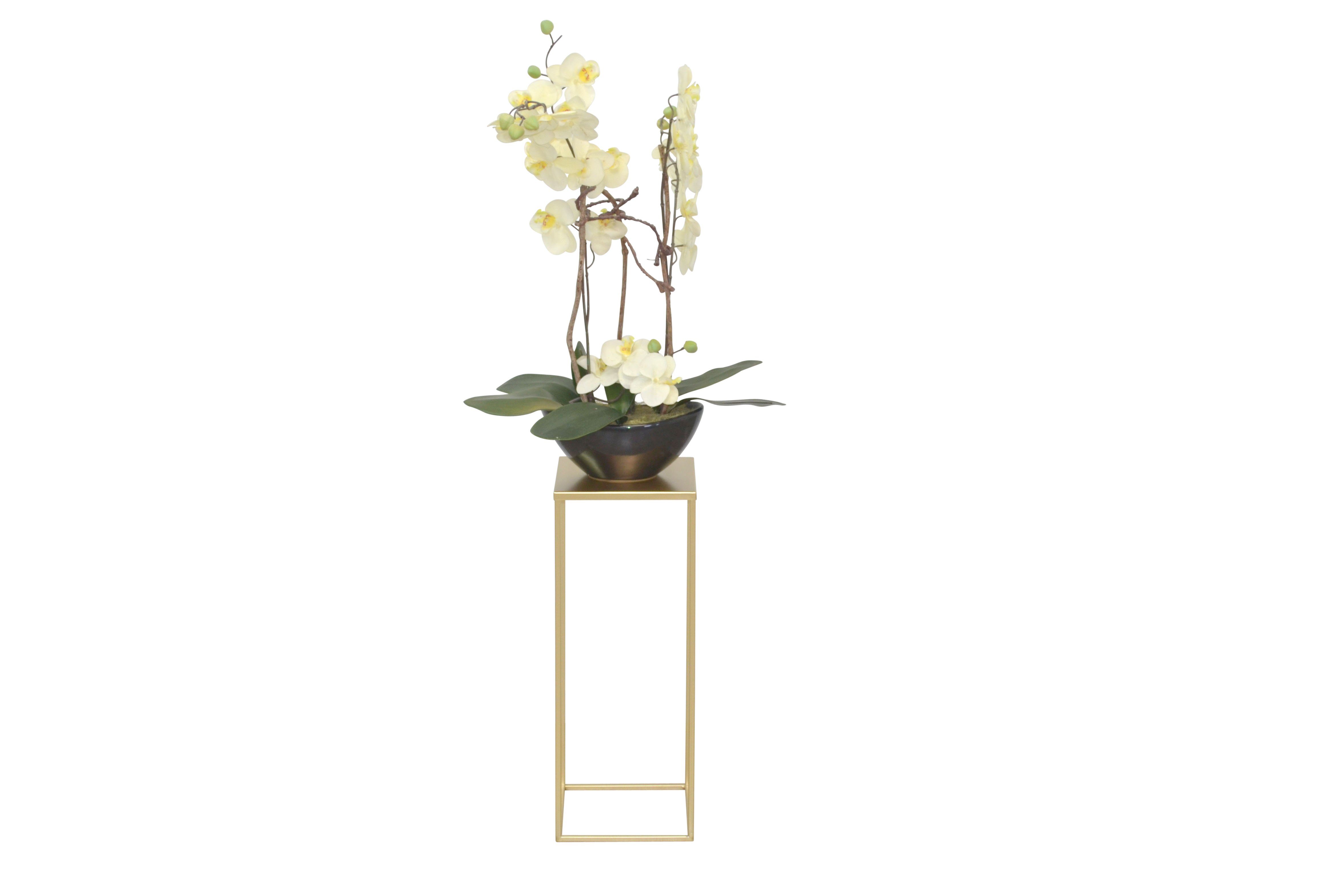 Blumenständer gold drei Höhen (In Iris lieferbar, moebel-direkt-online In Farben lieferbar) drei