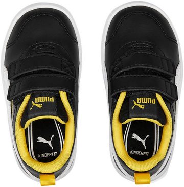PUMA Courtflex v2 V Inf Sneaker mit Klettverschluss für Kleinkinder