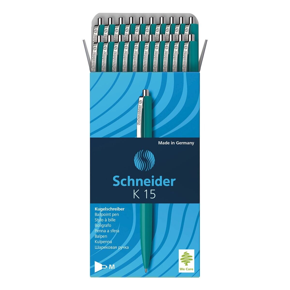 Schneider Kugelschreiber K15, (20-tlg), Großpack, Strichstärke 0,5 mm