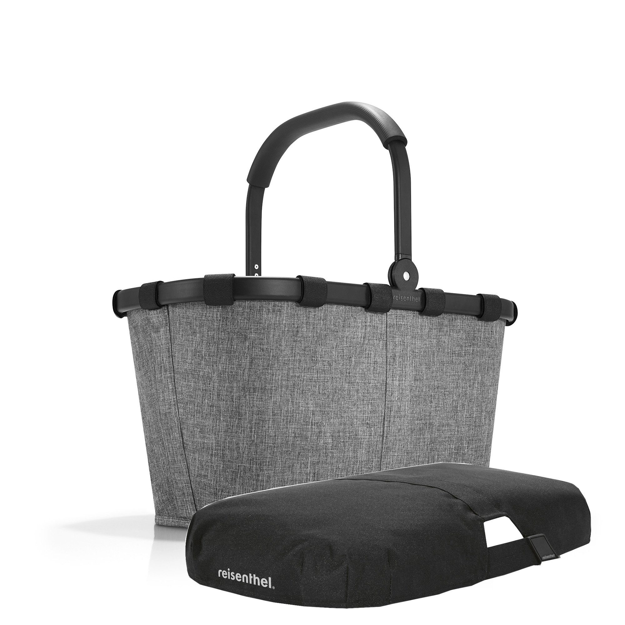 REISENTHEL® Einkaufskorb carrybag mit cover, Einkaufskorb Picknickkorb inklusive Abdeckung