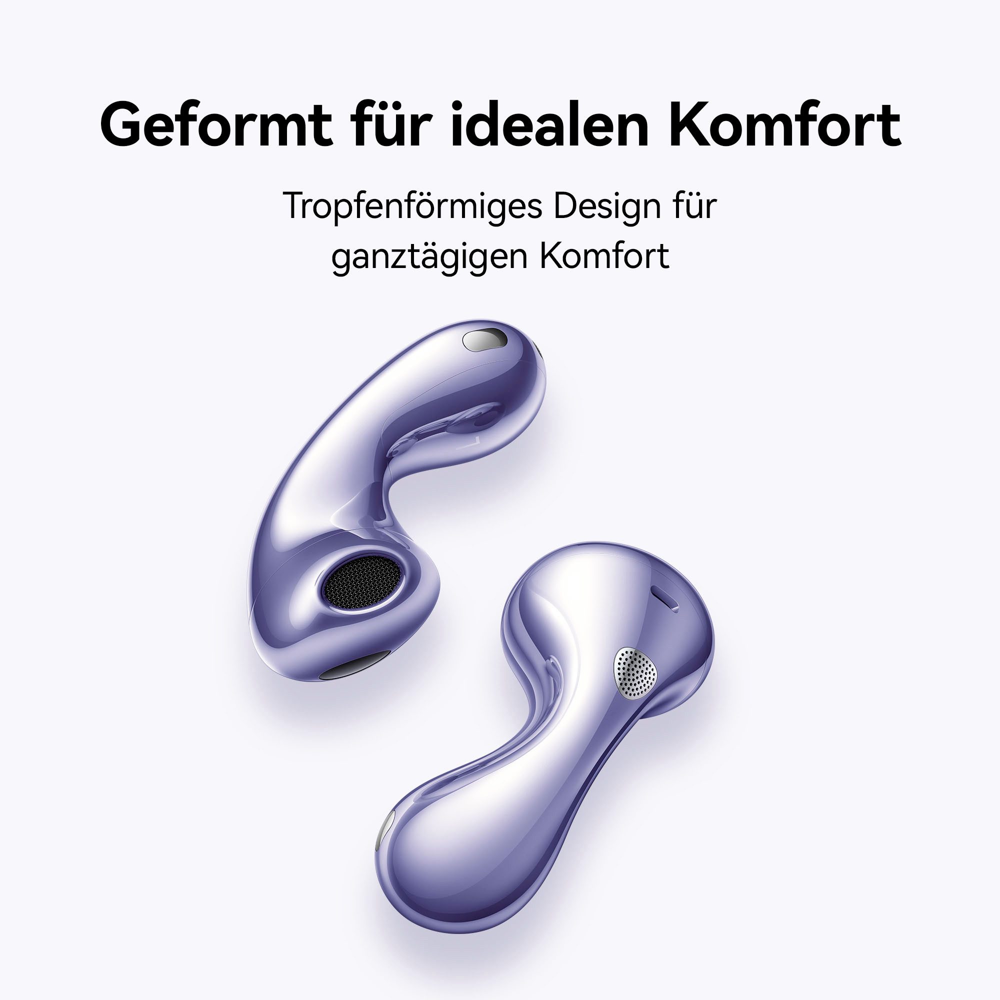 Huawei FreeBuds 6 wireless In-Ear-Kopfhörer (Active Noise Cancelling (ANC), Freisprechfunktion, A2DP Bluetooth, Dual-Lautsprecher, Active Noise Canceling) – Bild 5 von 5