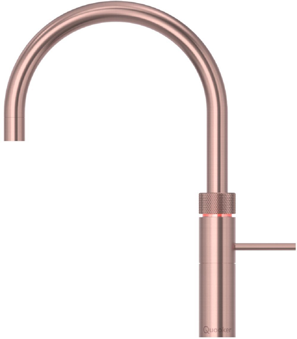 QUOOKER Küchenarmatur Fusion Round mit PRO3 Reservoir Kupfer Rosé FNRRCO PRO3 *inkl. 7 JAHRE GARANTIE*