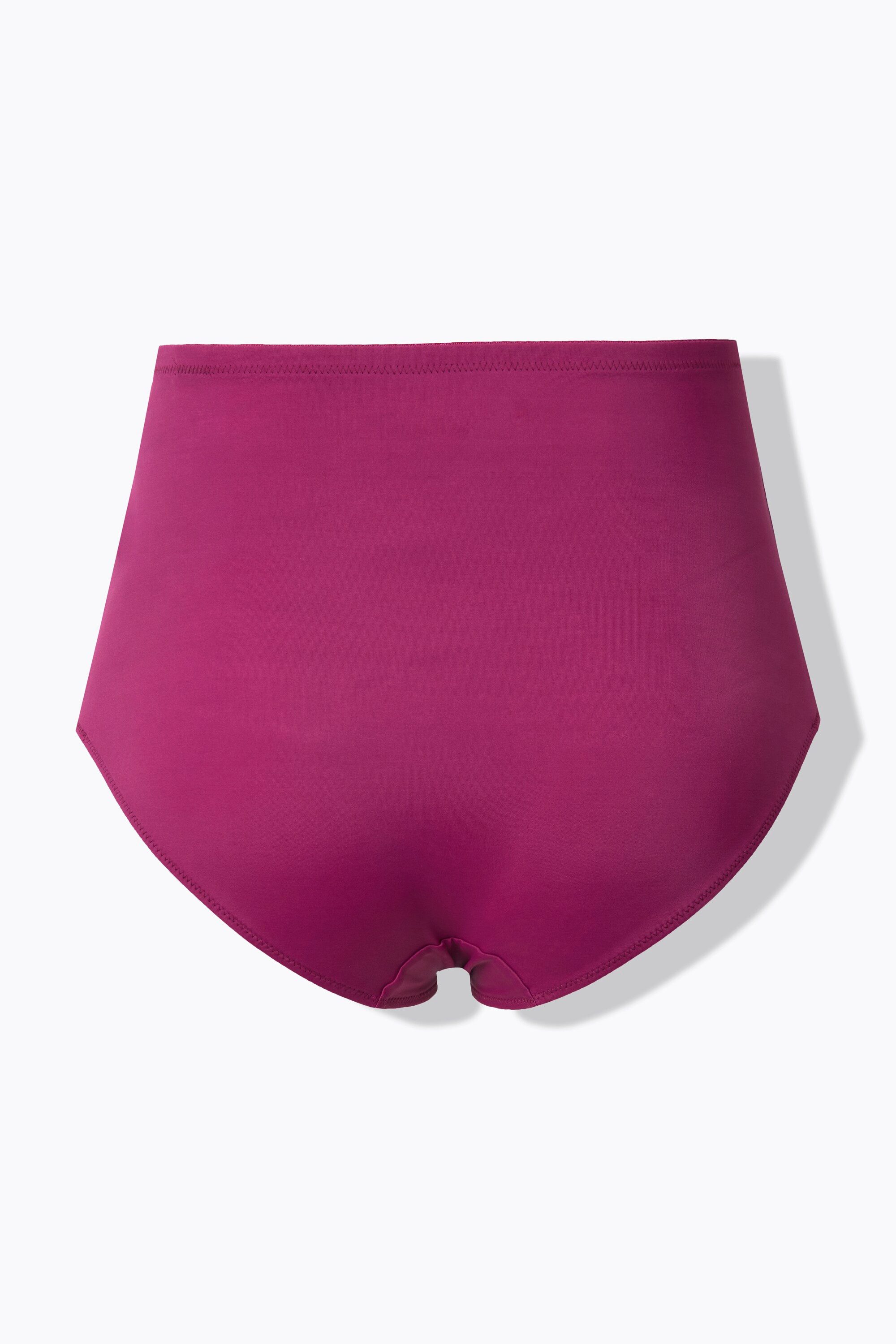 Ulla Popken Miederhose Miederhose High Waist Jacquard-Einsatz
