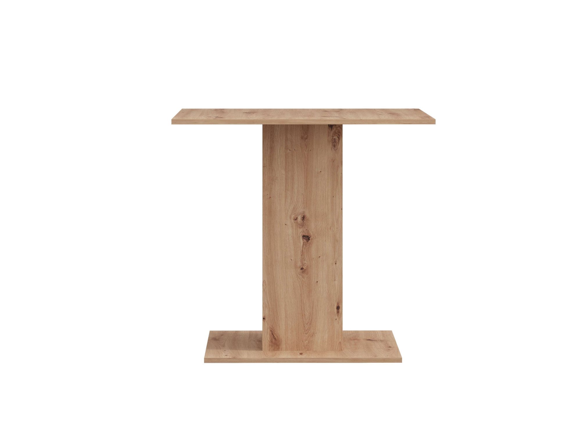 Home affaire Esstisch Capua, Esstisch, Küchentisch, Bistrotisch, Speisetisch, Leicht zu bewegen, ideal für kleine Räume, Maße: 80 x 80 cm