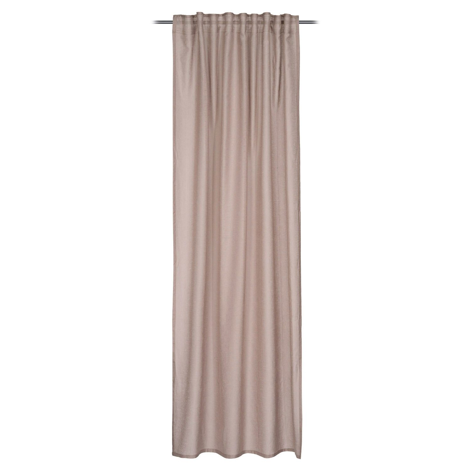Gözze Vorhang STORMY, verdeckte Schlaufen, Taupe, (1 St), verdeckte Schlauf günstig online kaufen