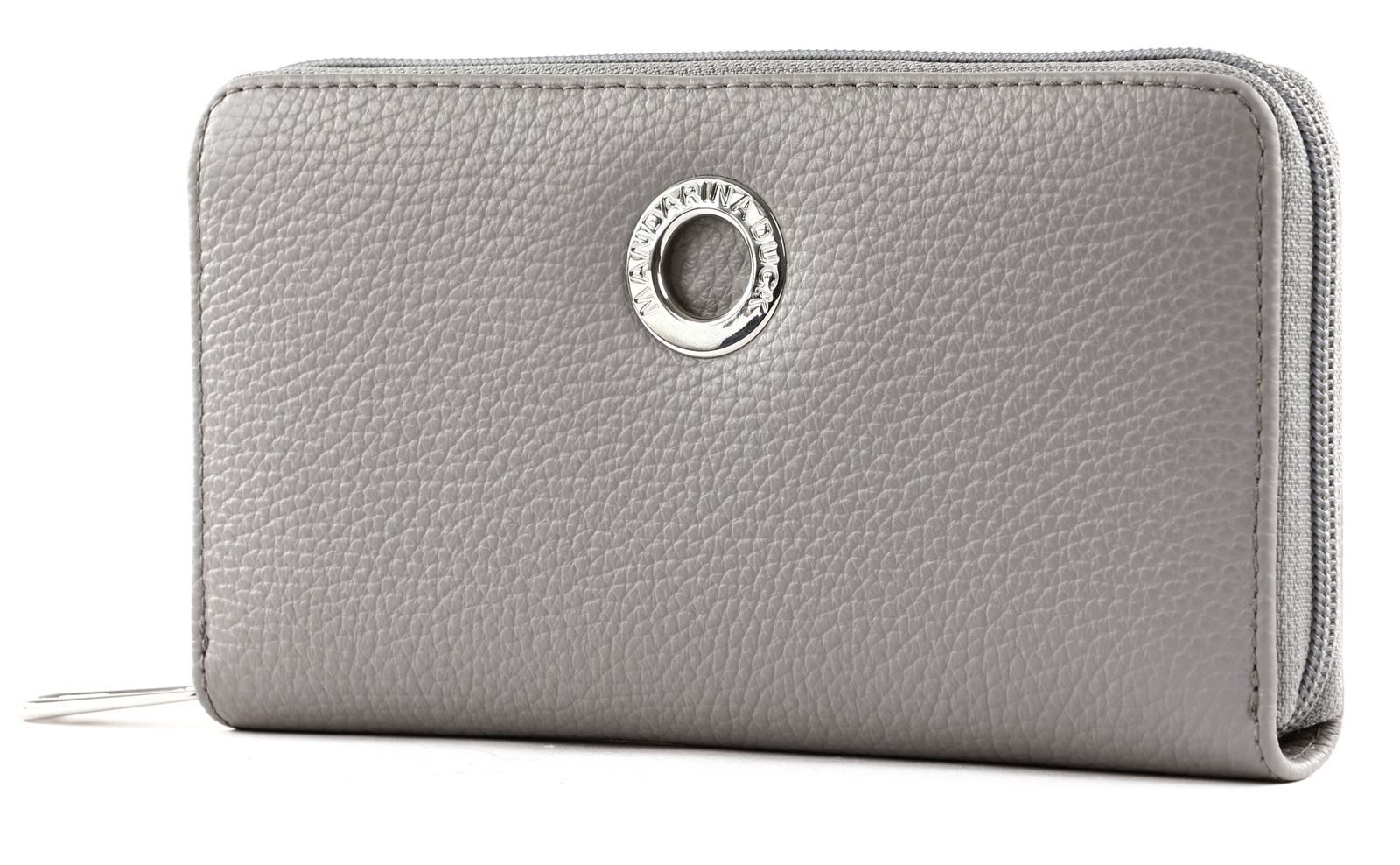 Mandarina Duck Geldbörse Zip Around Wallet, aus echtem Leder