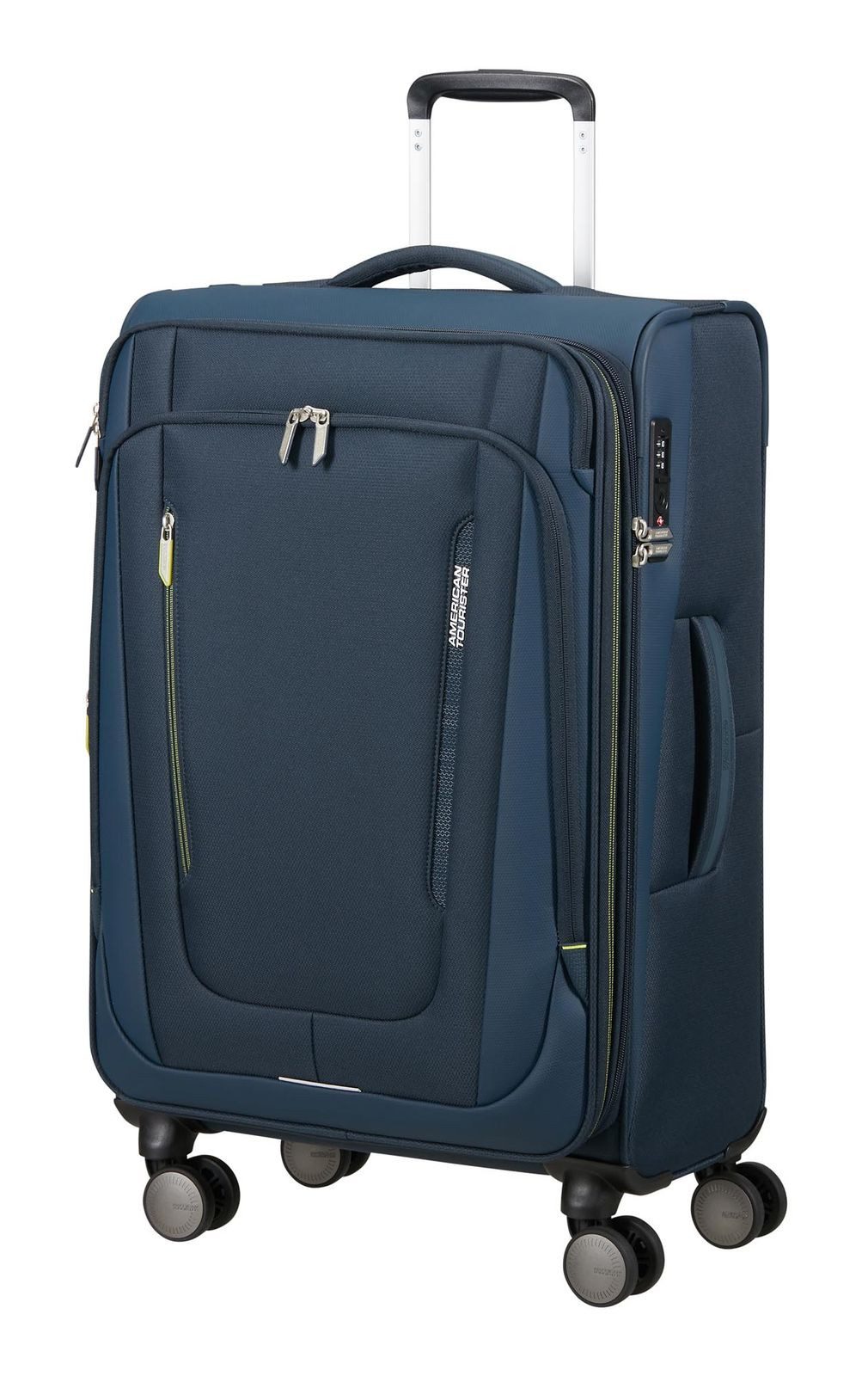American Tourister® Weichgepäck-Trolley Spinner Exp. TSA, 4 Rollen