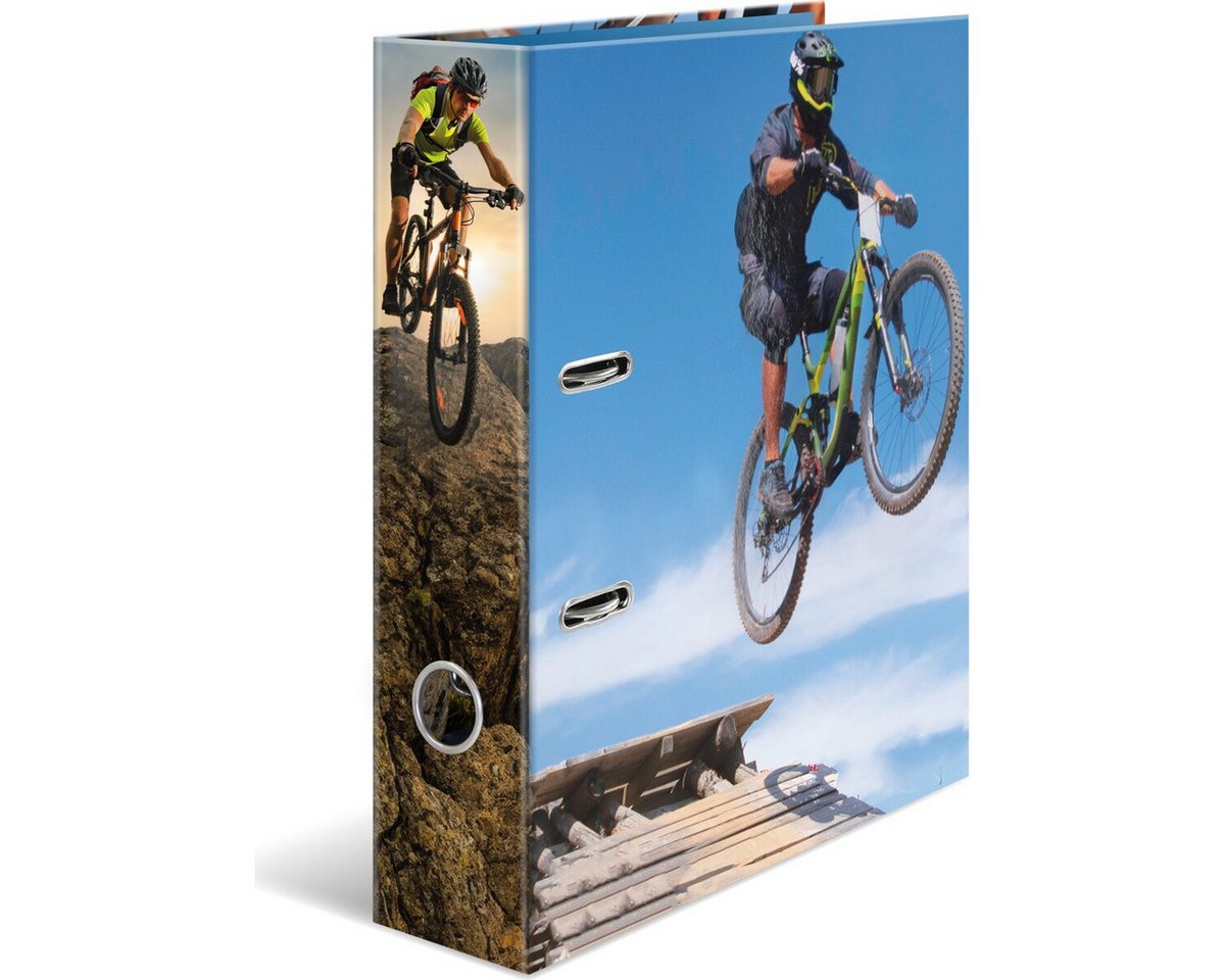 Thumbnail - HERMA Aktenordner Motiv-Ordner A4 Mountain Bike