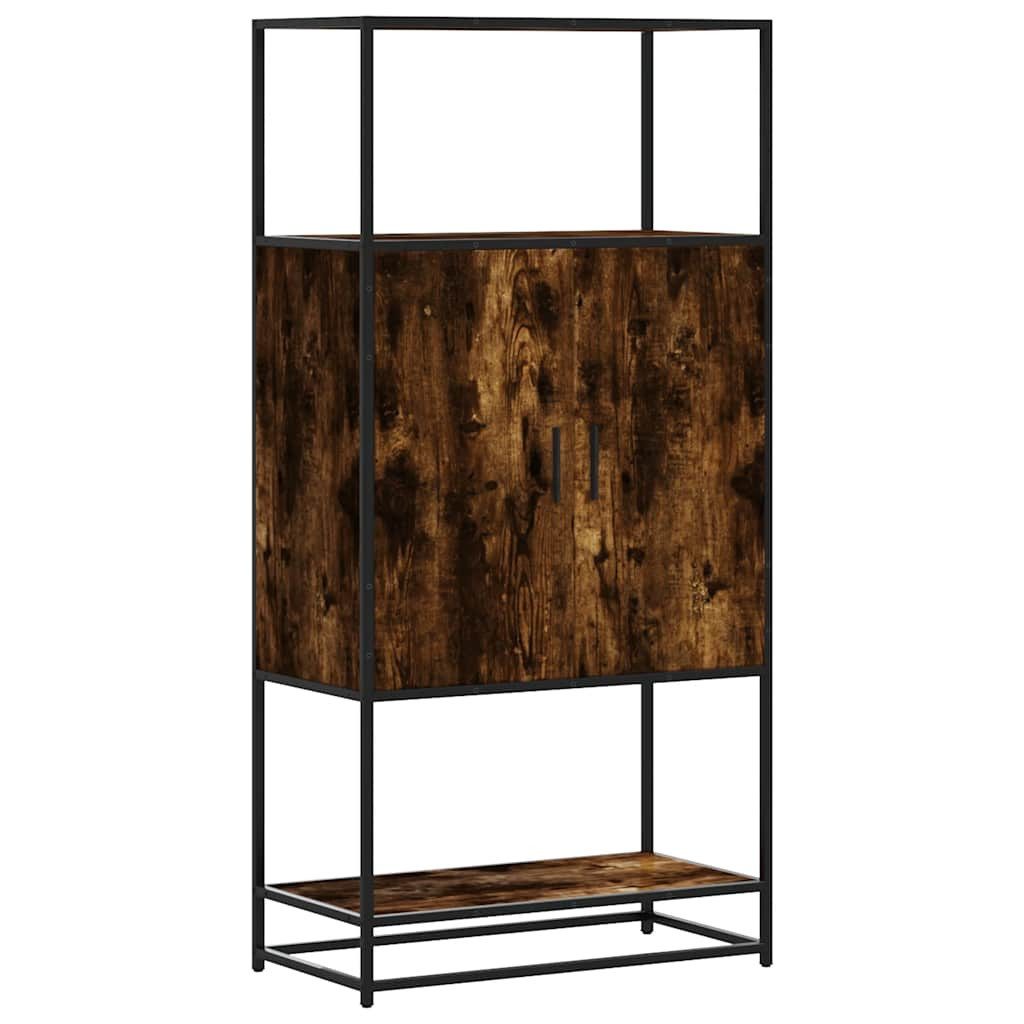 vidaXL Highboard Highboard Räuchereiche 68x35x139 cm günstig online kaufen