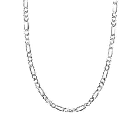 Firetti Kette ohne Anhänger Schmuck Geschenk Silber 925 Halsschmuck Halskette Figarokette, Made in Germany