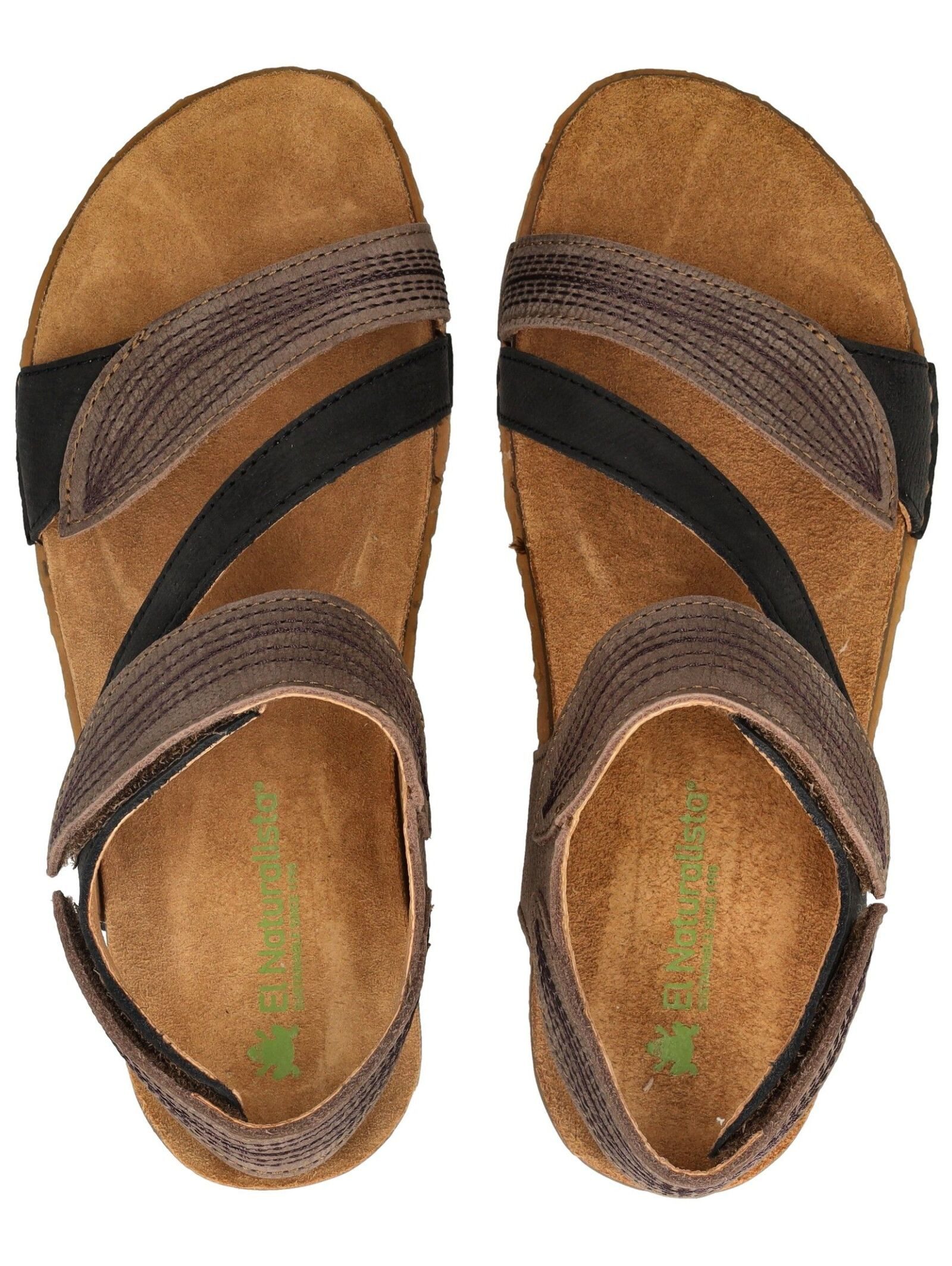 El Naturalista El Naturalista Sandalen Leder Riemchensandale