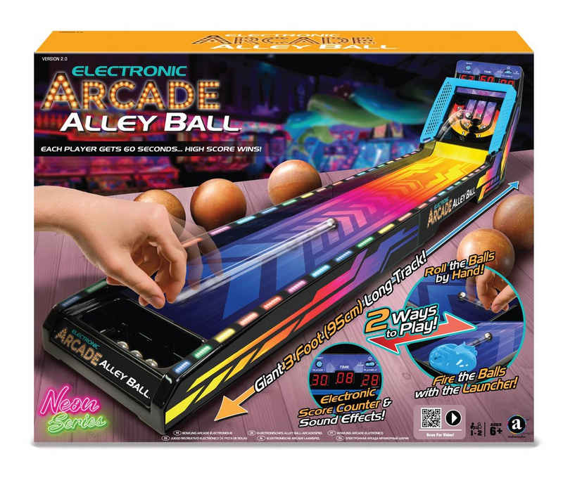 Merchant Ambassador Spiel, Electronic Arcade Alley-Ball NEON