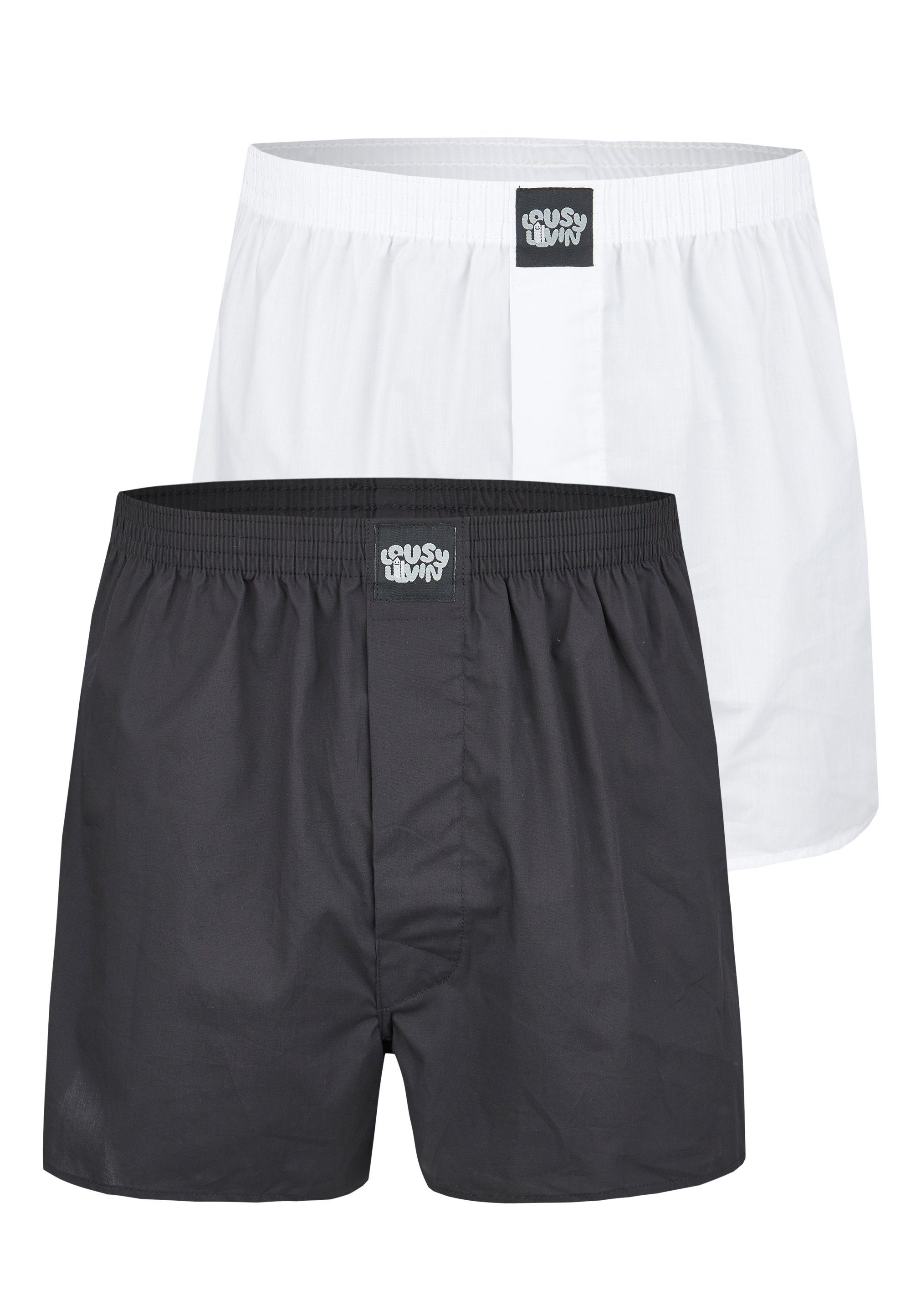 Lousy Livin Boxershorts Plain in modernem Design