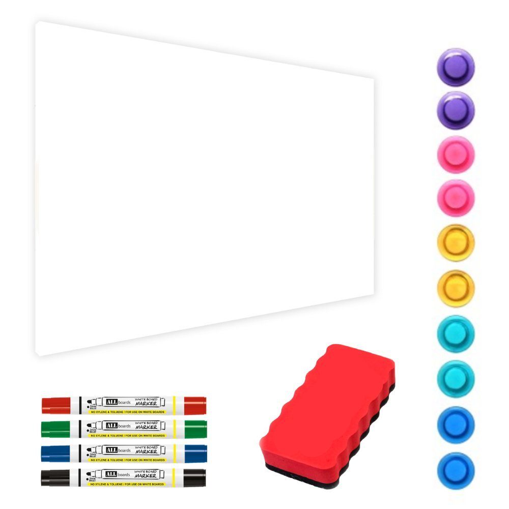 ALLboards Magnettafel ALLboards Metallische Magnettafel Rahmenlos günstig online kaufen