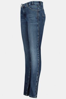 Gina Laura Regular-fit-Jeans Jeans Identity Julia 5-Pocket Zebra Paspel