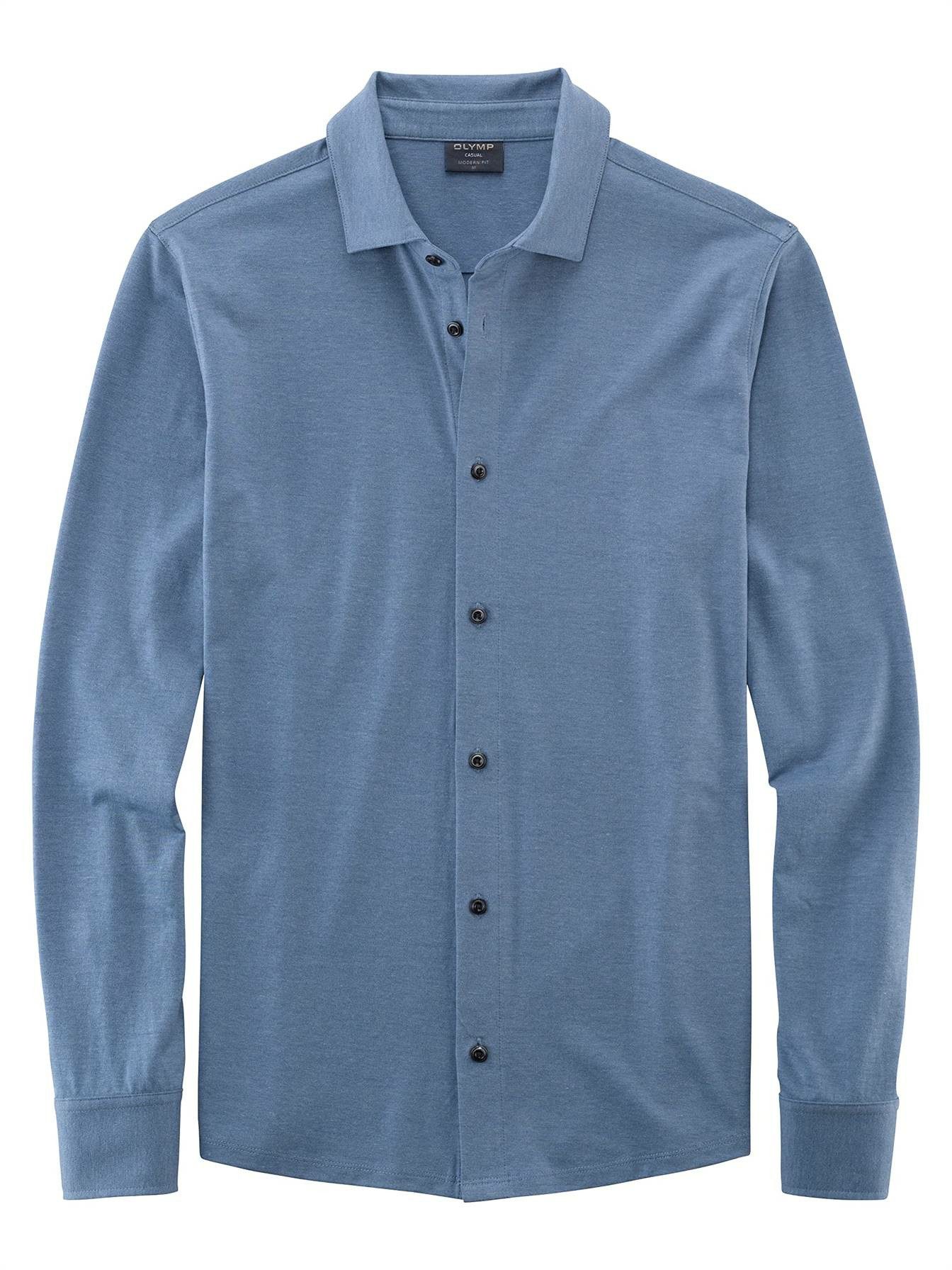 OLYMP Kurzarmshirt Langarm FreizeitHemd für Herren (1-tlg., keine Angabe)