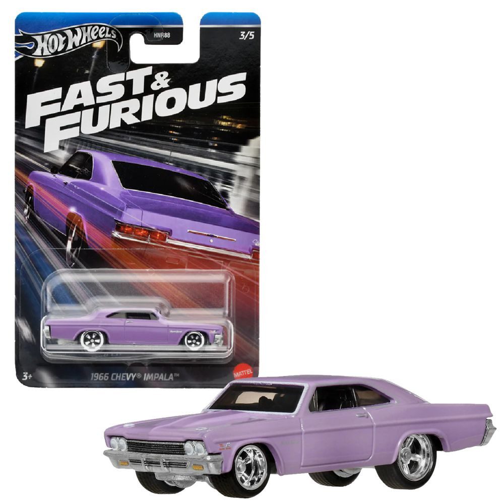 Hot Wheels Spielzeug-Rennwagen 1966 Chevrolet Impala HRW53 Hot Wheels Auto günstig online kaufen