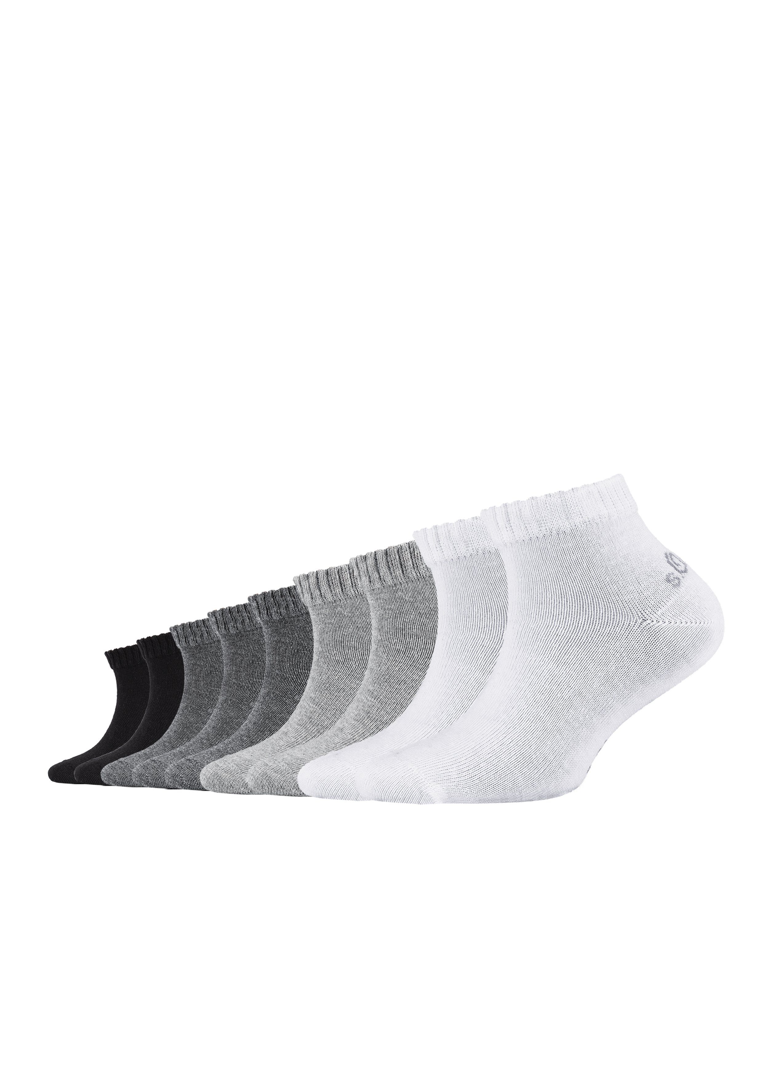 (9-Paar) Socken mehrfarbig Pack s.Oliver 9er grau,