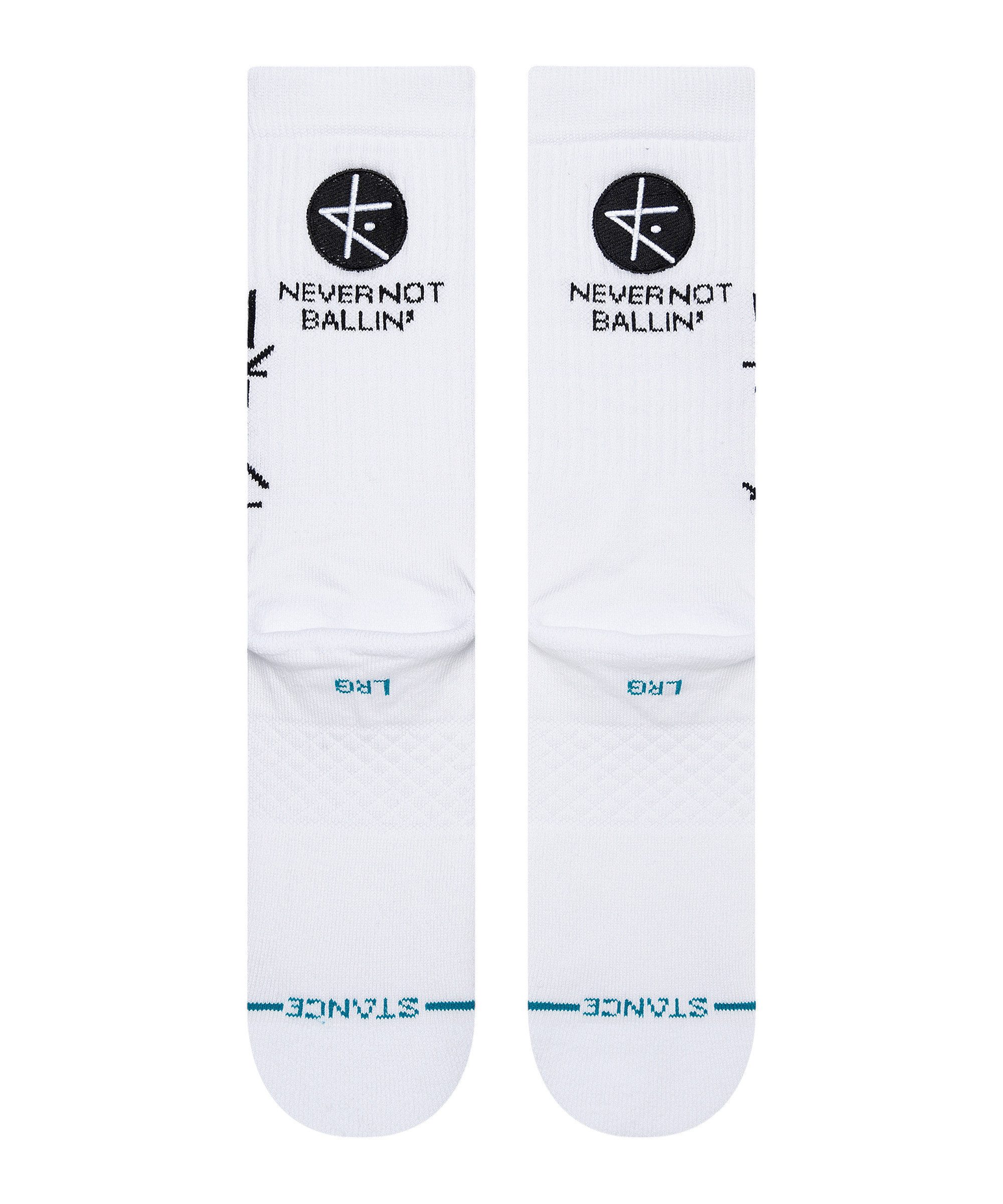 Stance Freizeitsocken Stance X Icon Socken Weiß Freizeitsocken Baumwolle günstig online kaufen