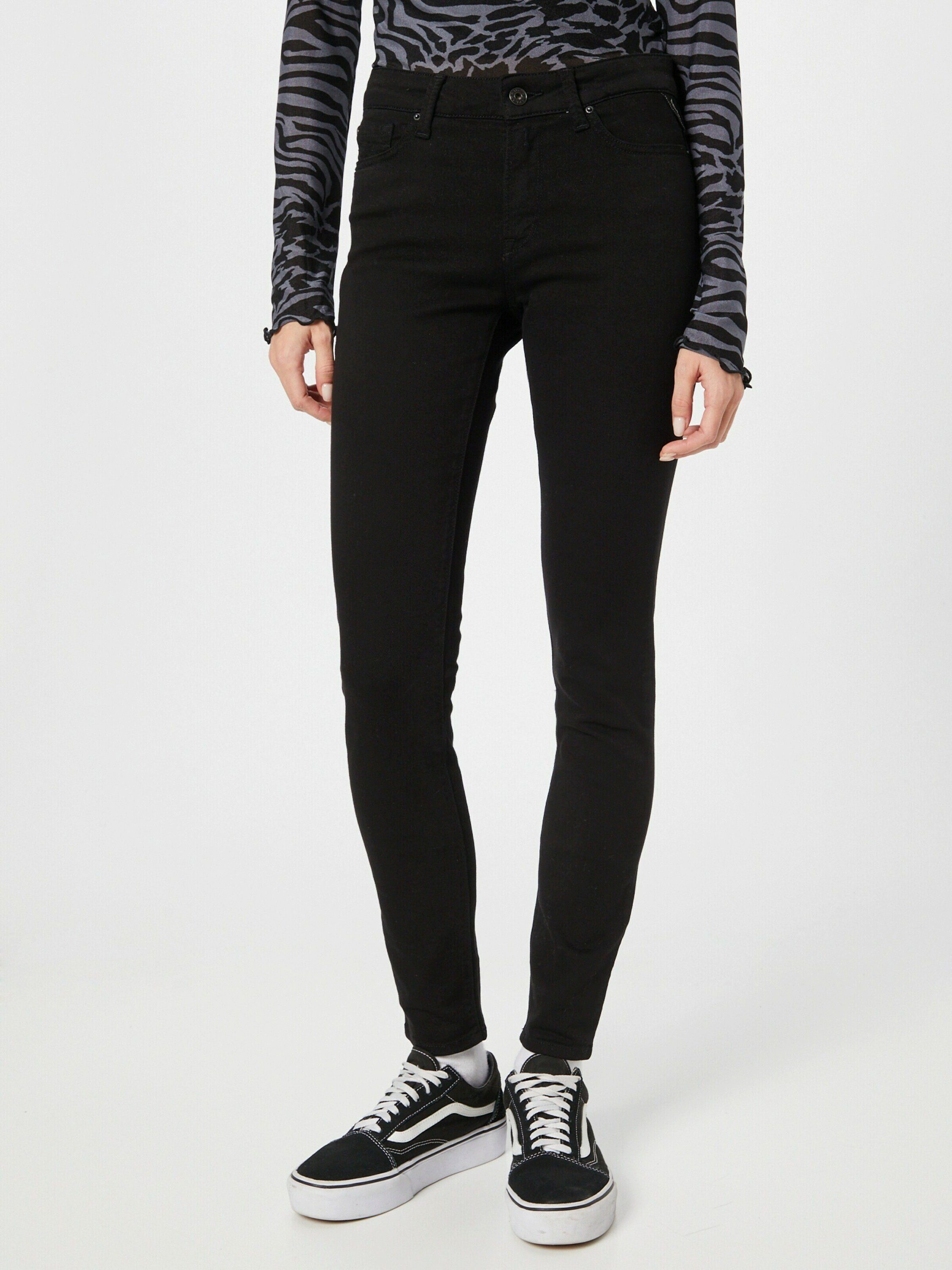 Replay 7/8-Jeans Luz (1-tlg) Plain/ohne Details