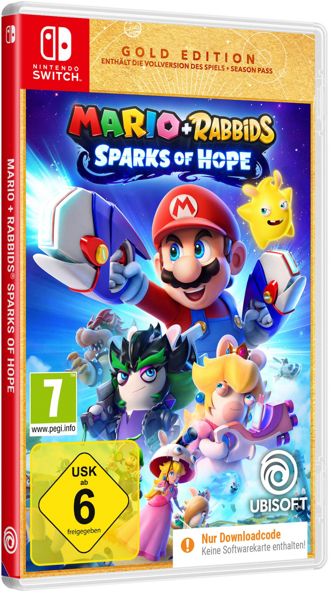 Mario + Rabbids Sparks of Hope Gold Edition (Code in a Box) Nintendo Switch