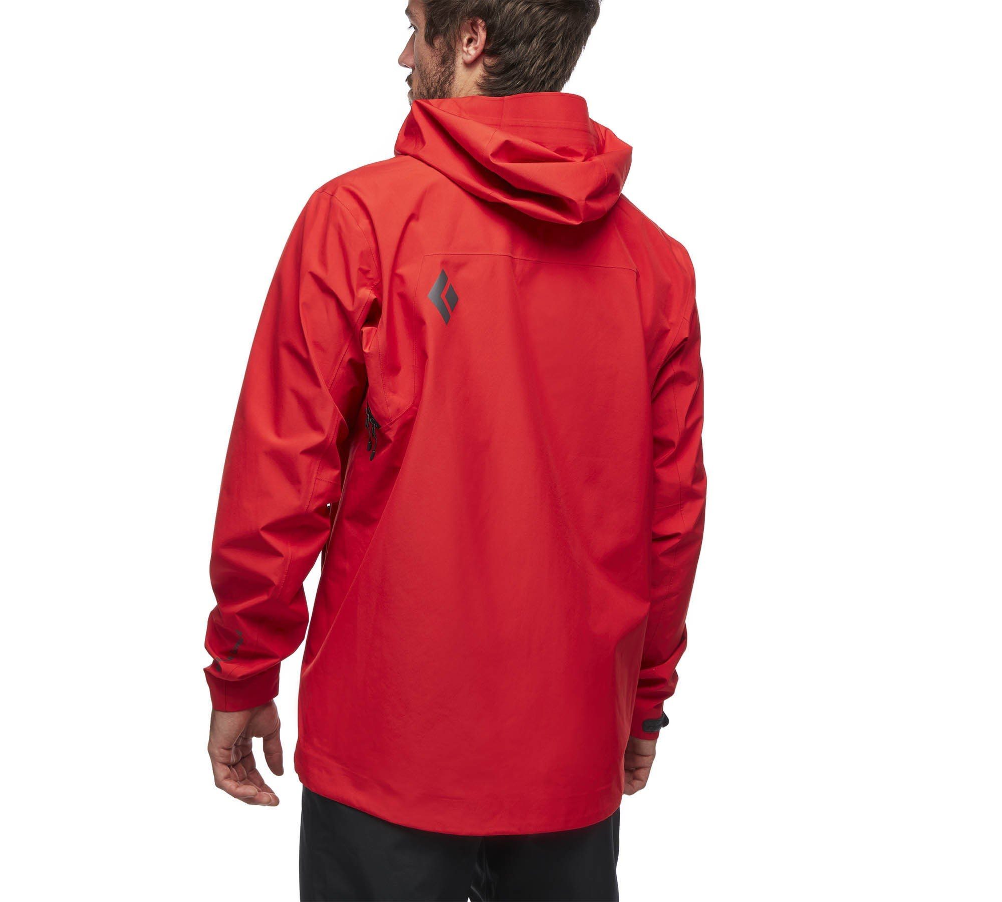 Black Diamond Anorak Black Diamond M Liquid Point Shell Herren Anorak
