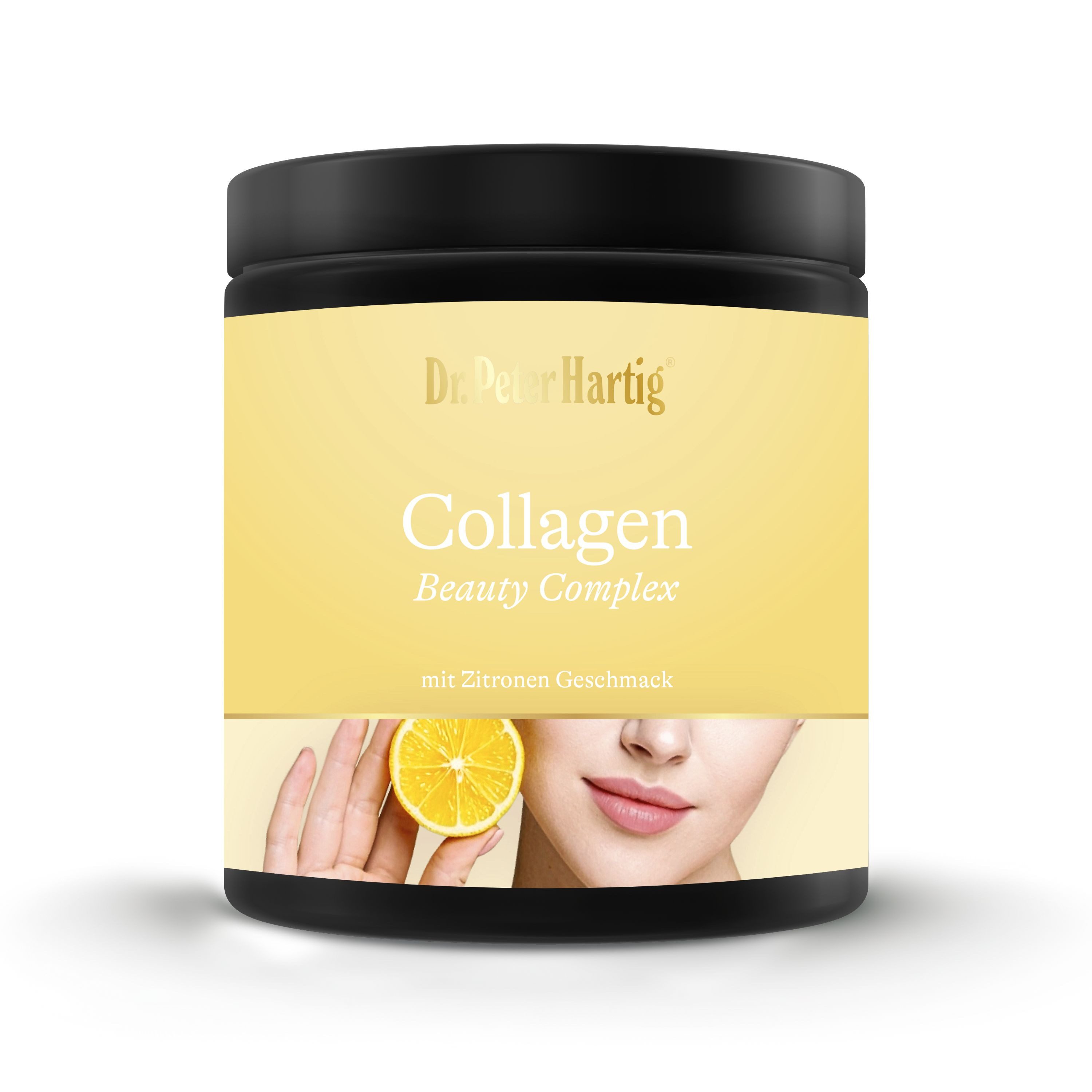 Dr. Peter Hartig Collagen Beauty Complex Zitrone mit VERISOL® Kollagenpeptiden Zink Pulver, 30-Tages-Vorrat à 90 g