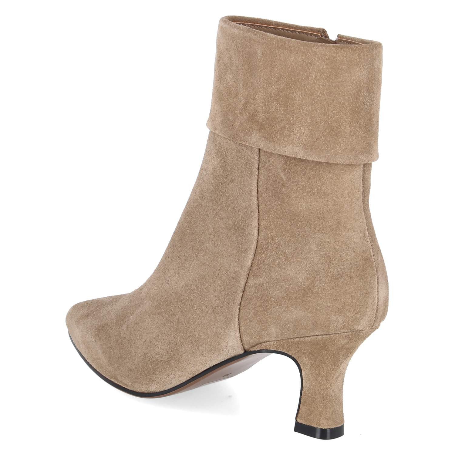 Kaerlek Kaerlek Hadley 01 Tortora Damen Rauleder beige Schlupfstiefel