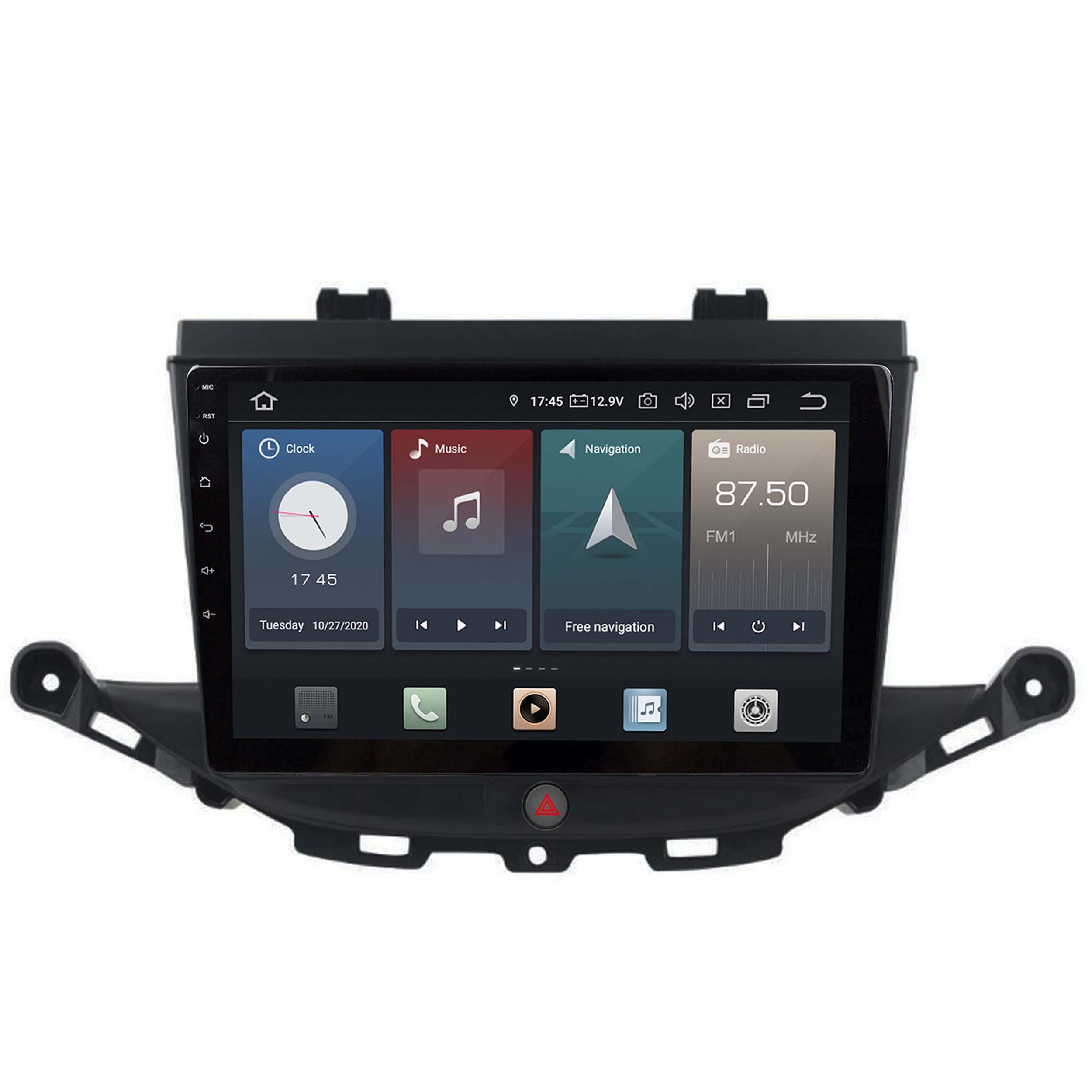 TAFFIO Für Opel Astra K 15-22 9" Touch Android Autoradio GPS Navi CarPlay Einbau-Navigationsgerät