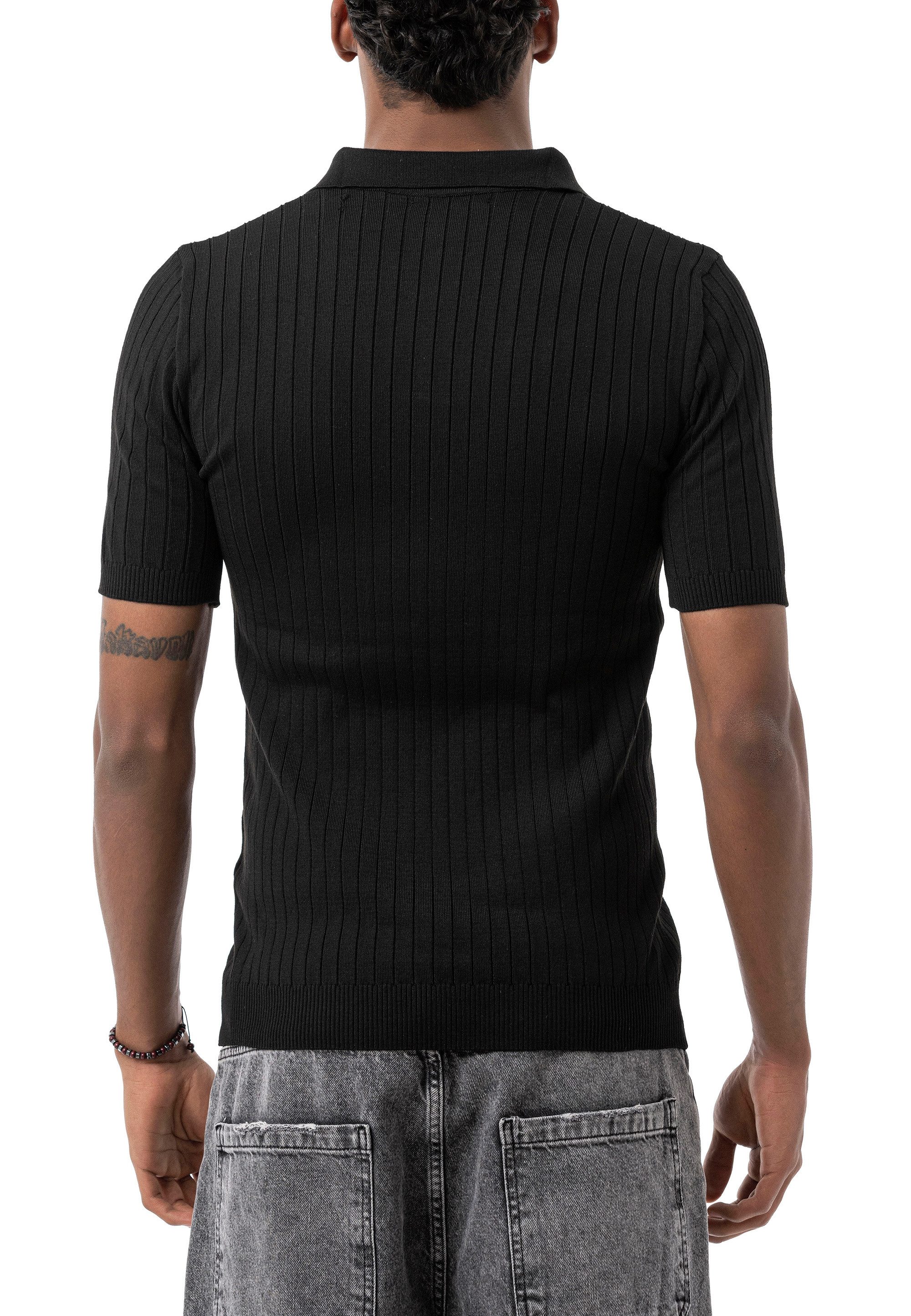 RedBridge Poloshirt by Tarz Cool - Feinstrick, mit Knopfleistem, eleganter Casual-Look