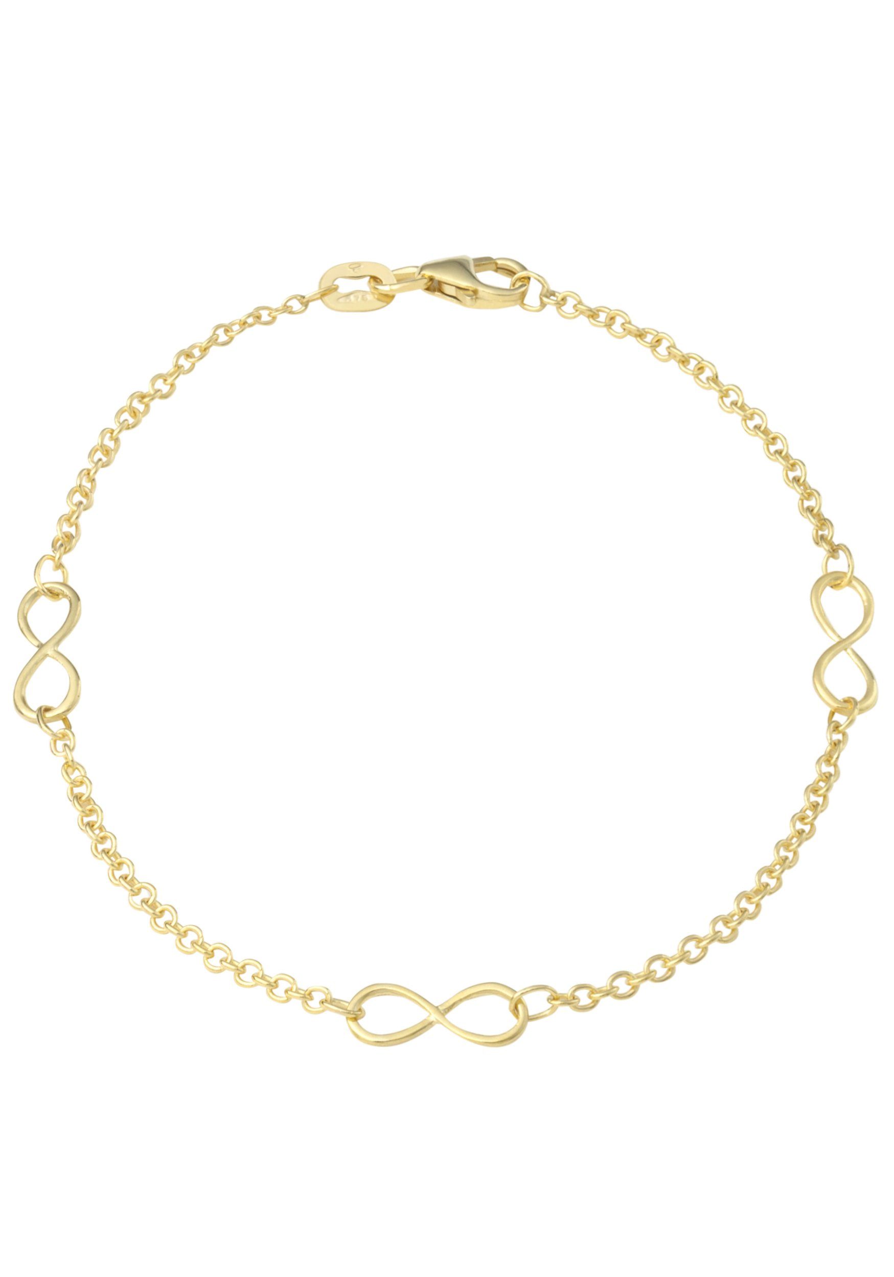 Amor Goldarmband Infinity/Unendlichkeitsschleife, 2014471, Gold 375