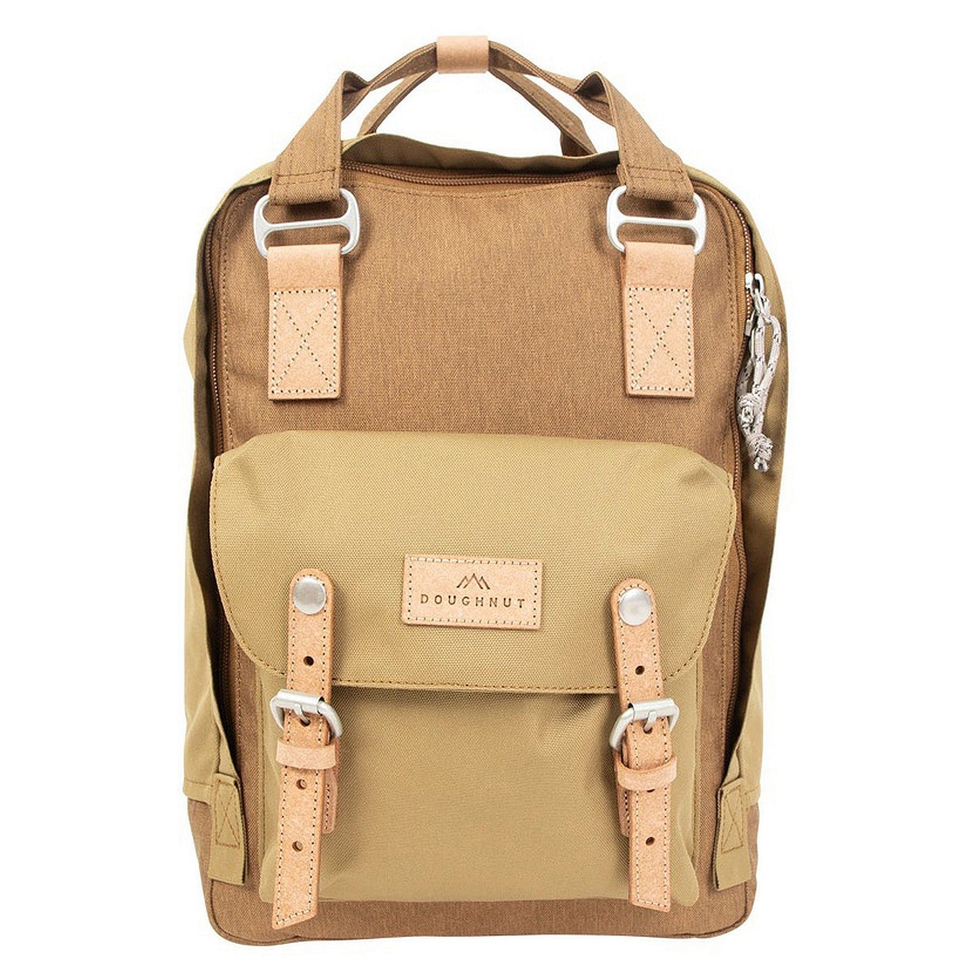Doughnut Rucksack Macaroon Euro 16 - Rucksack 38 cm (khaki x camel)