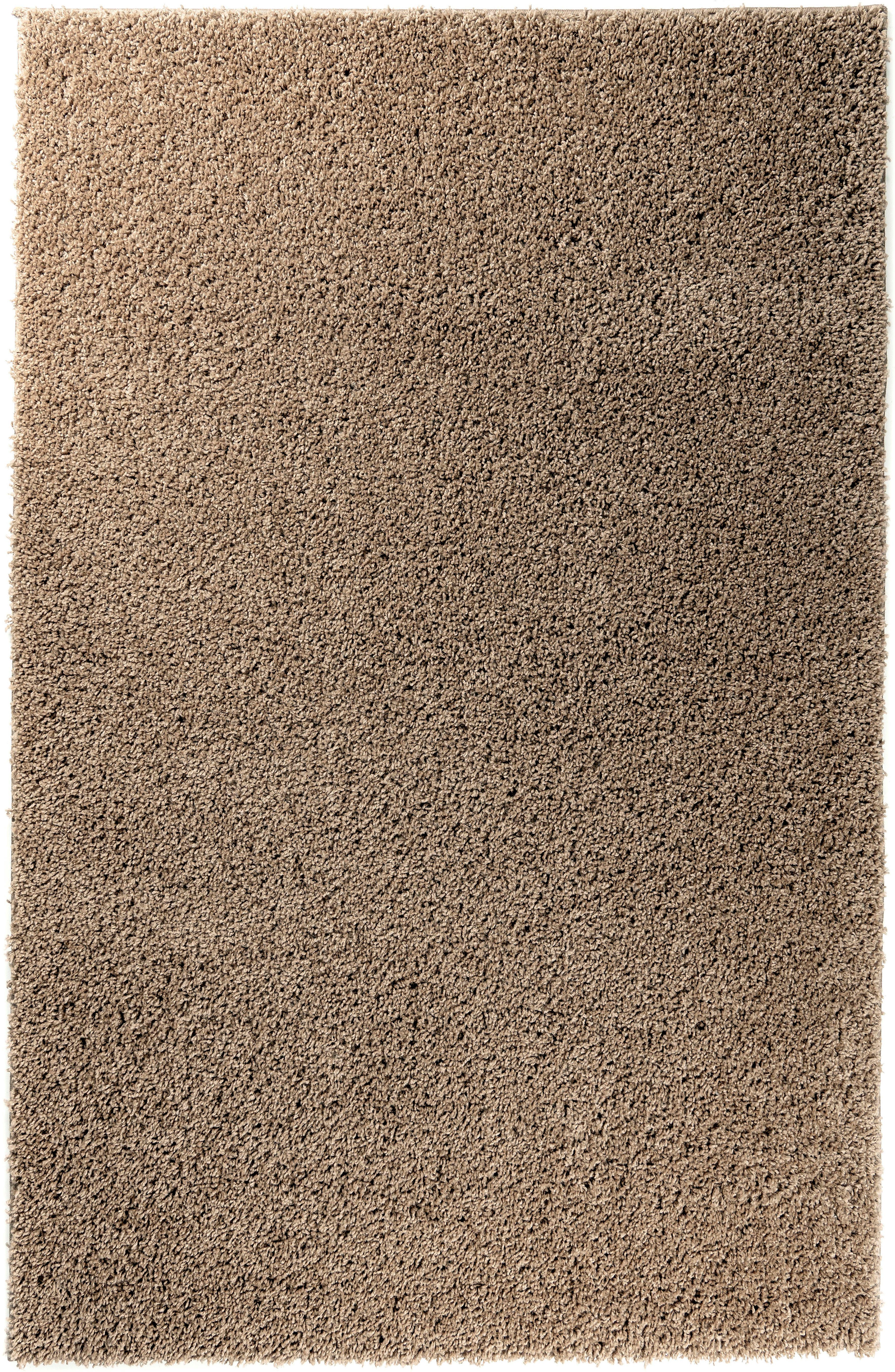 Bruno Banani Hochflor-Teppich Shaggy Soft, rechteckig, Höhe: 30 mm, gewebt, Uni Farben, besonders weich und kuschelig, Kundenliebling