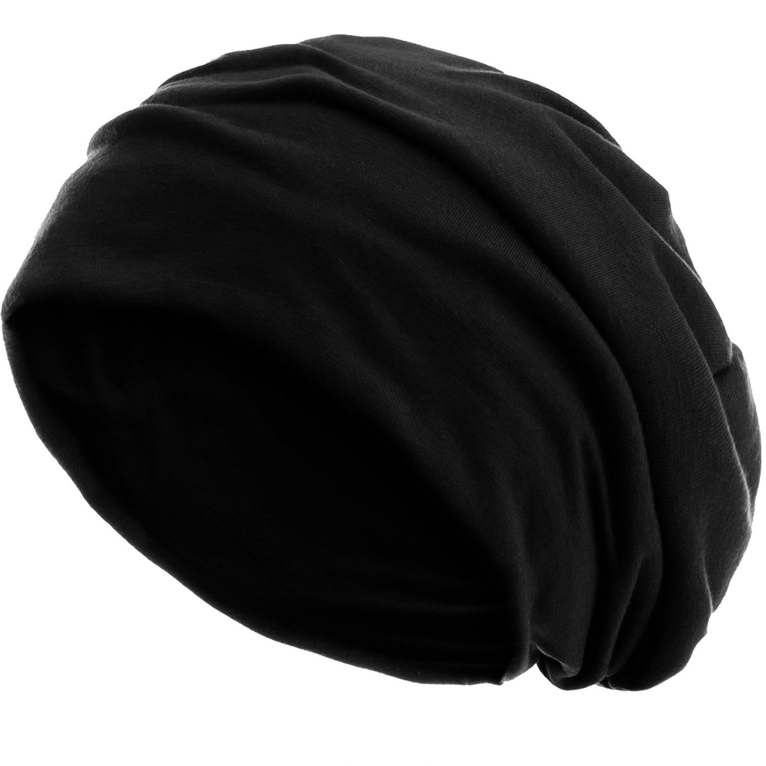 style3 Beanie (1-St) Beanie Mütze Unisex Damen Herren Haube Sommer slouch XXL Chemo Schlafmütze Cap