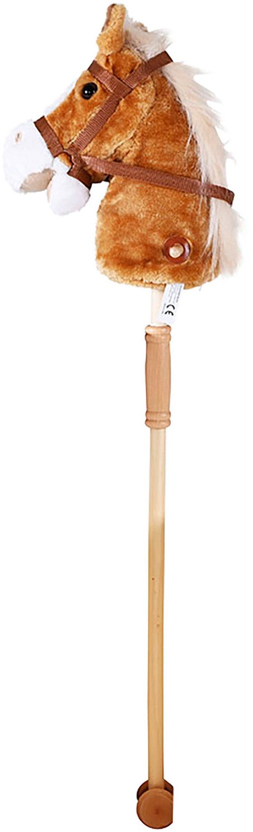 Knorrtoys® Steckenpferd Brauny