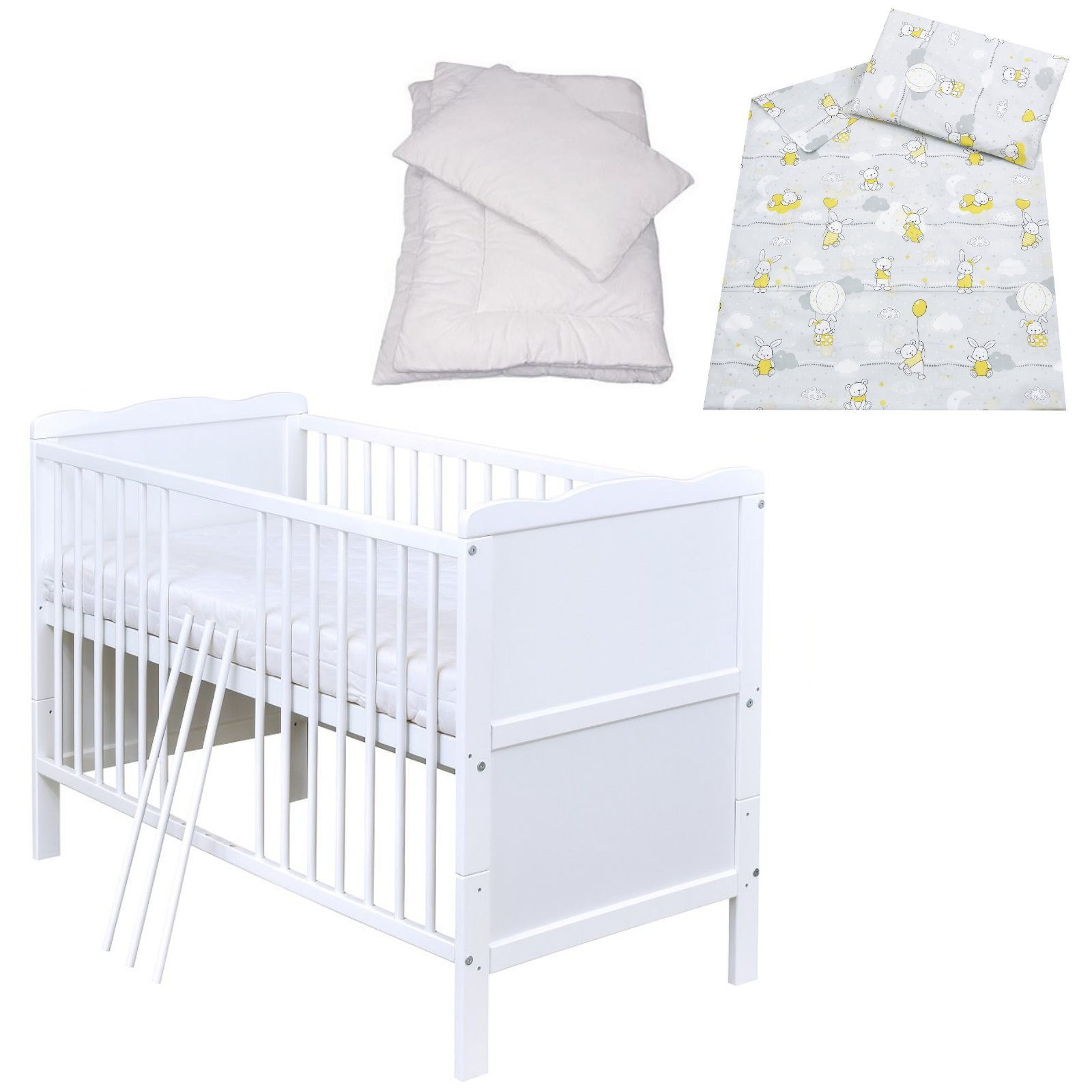 Komplettbett Babybett Max Komplettset