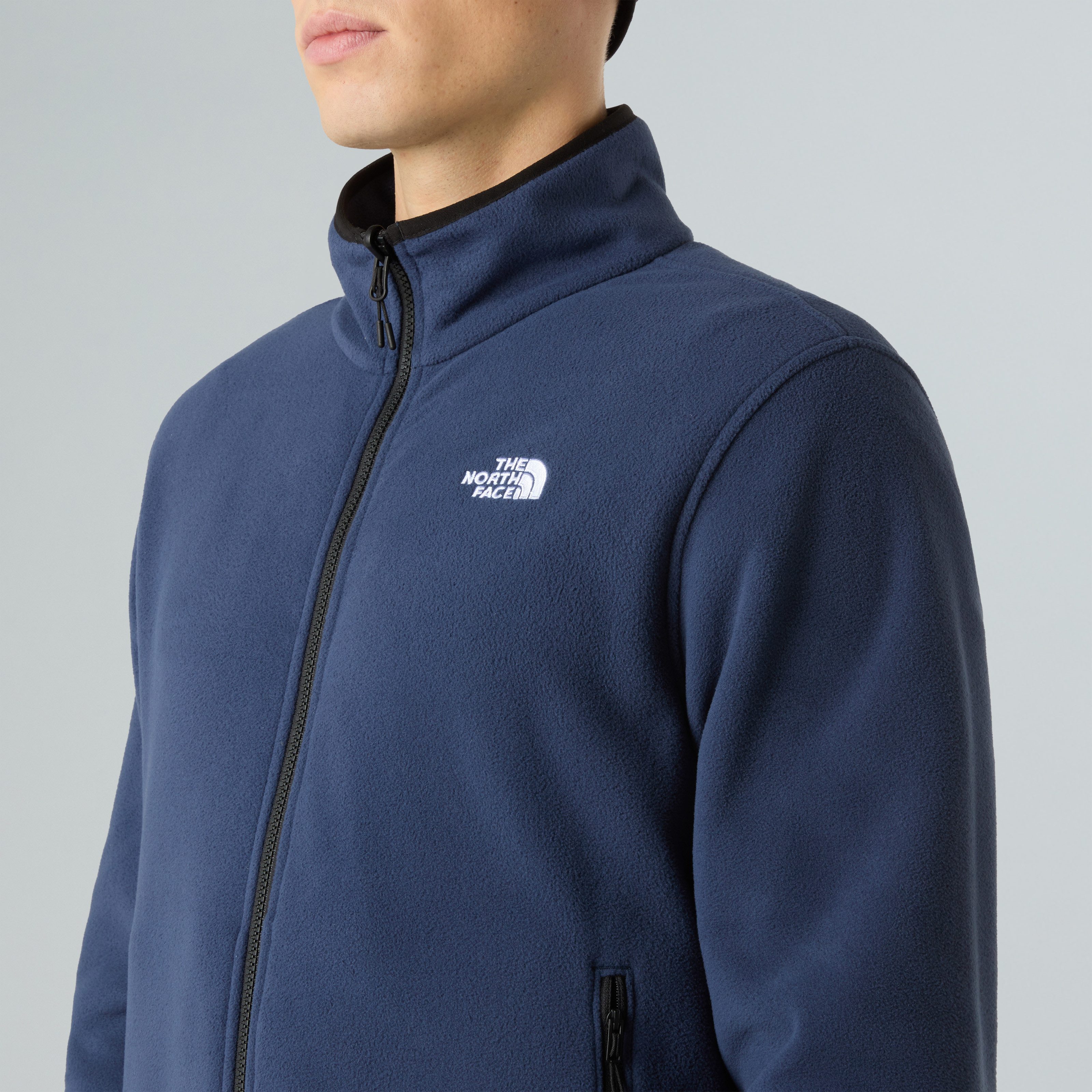 The North Face Fleecejacke M GLACIER FLEECE JACKET für Outdoor-Aktivitäten, atmungsaktiv, wärmeisolierend