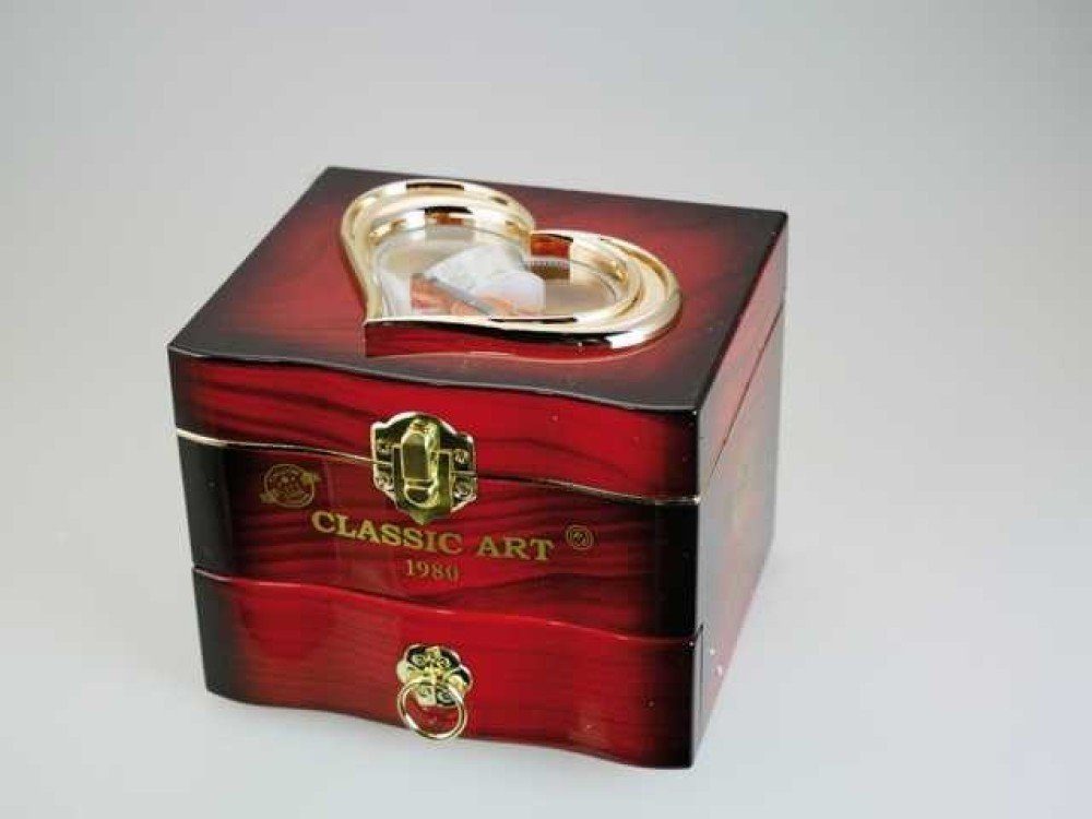 Musicboxworld Spieluhr Spieluhr - Schmuckkästchen in braun mit Schublade günstig online kaufen